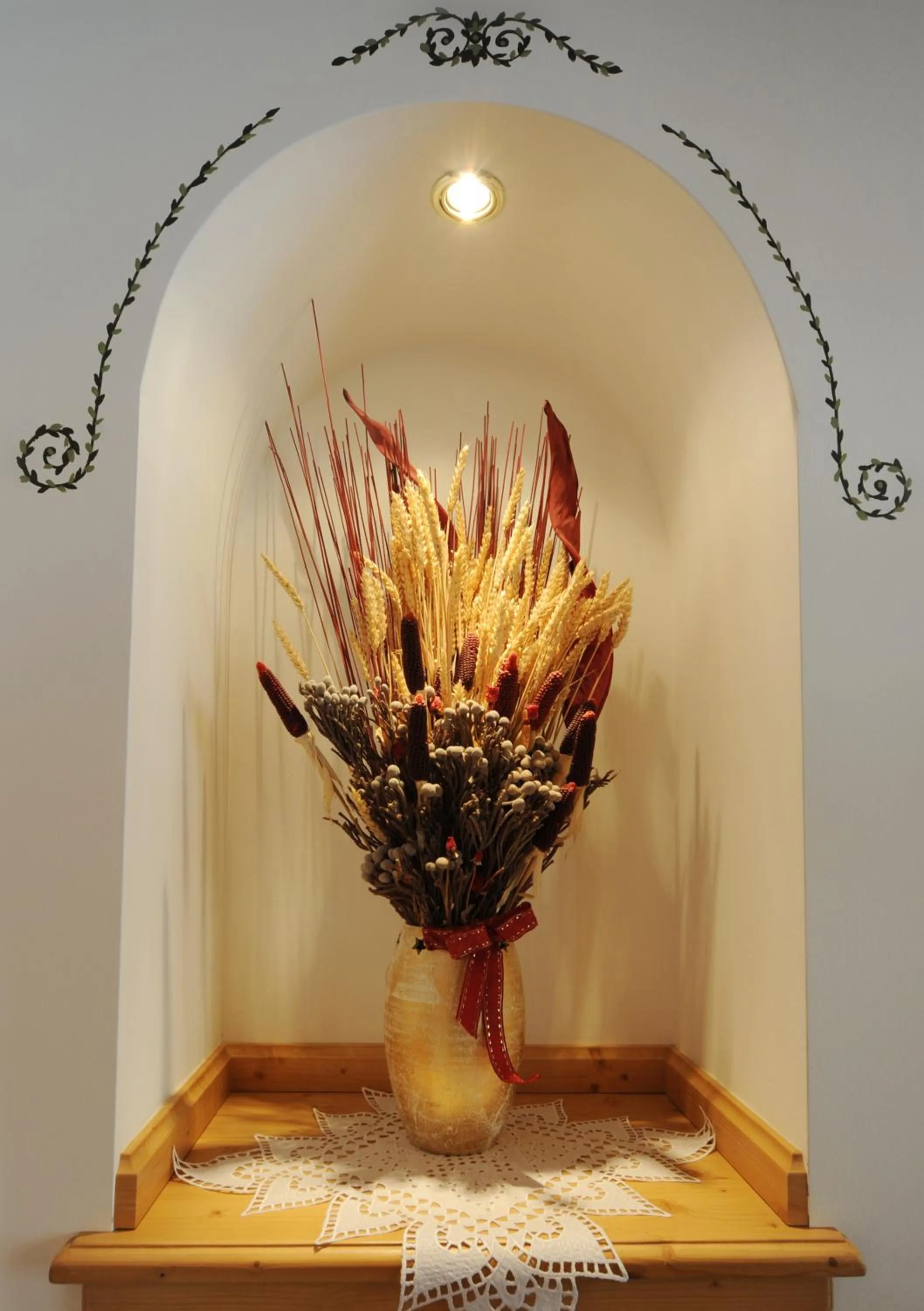 Decorative detail in Residence Garnì Il Giglio