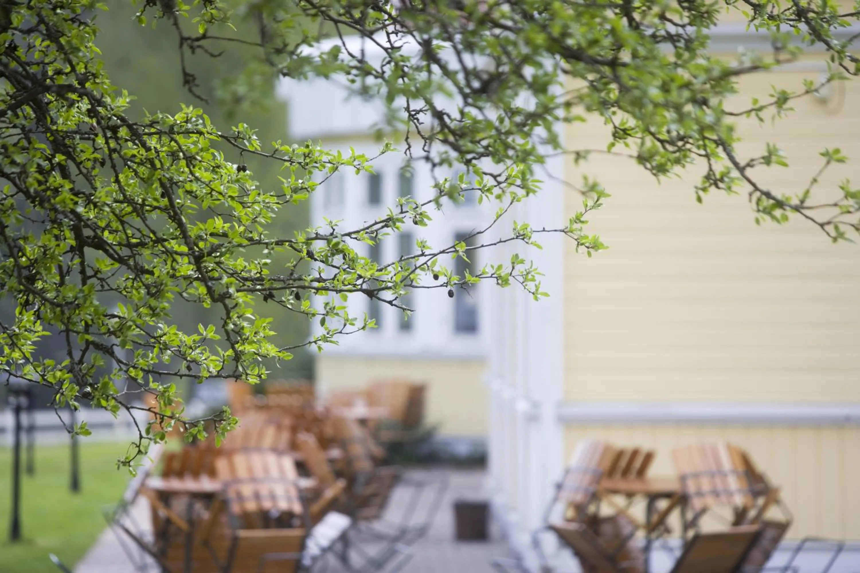 Patio in Hestraviken Hotell & Spa