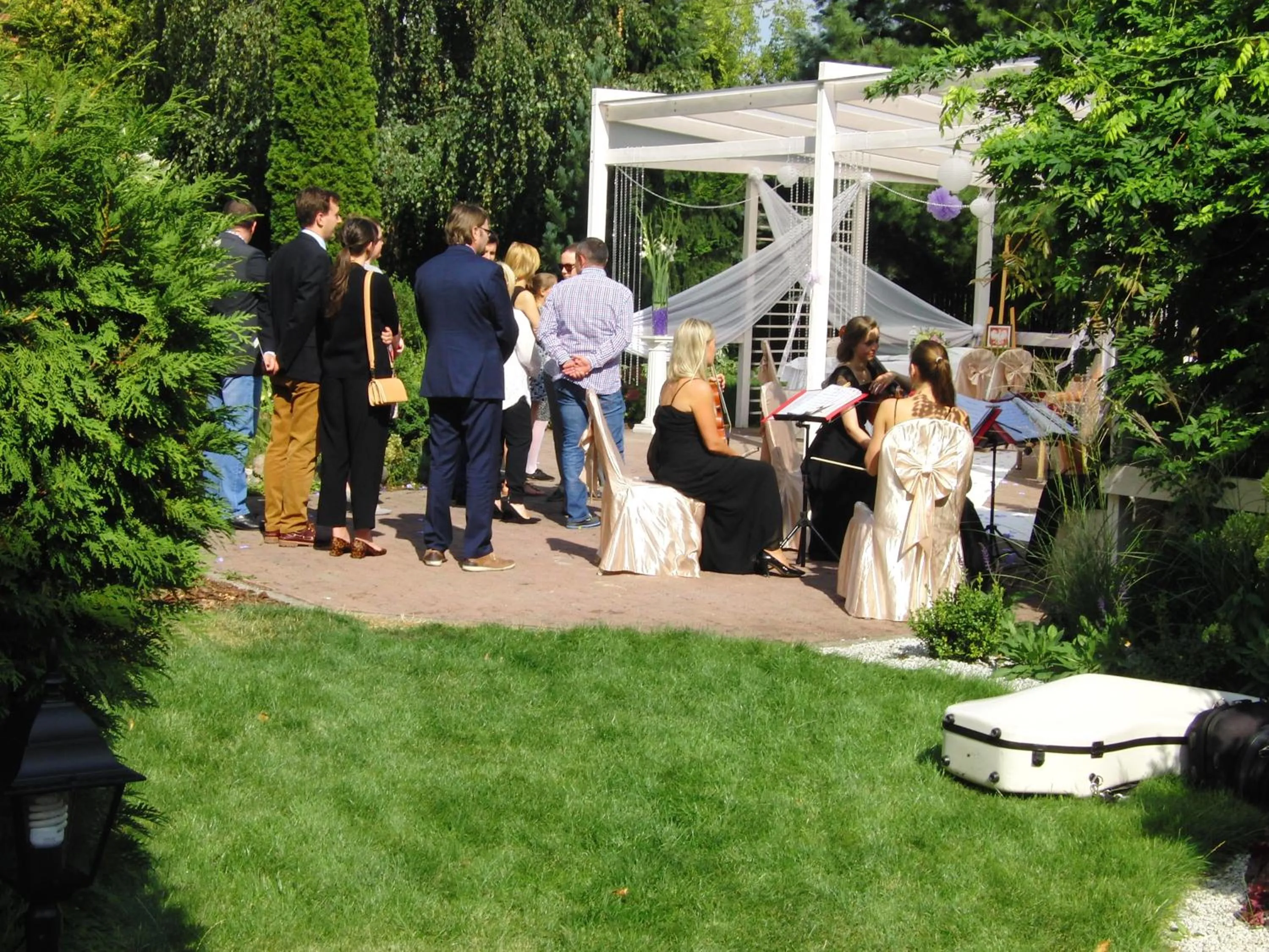 Garden in Hotel Dworek***