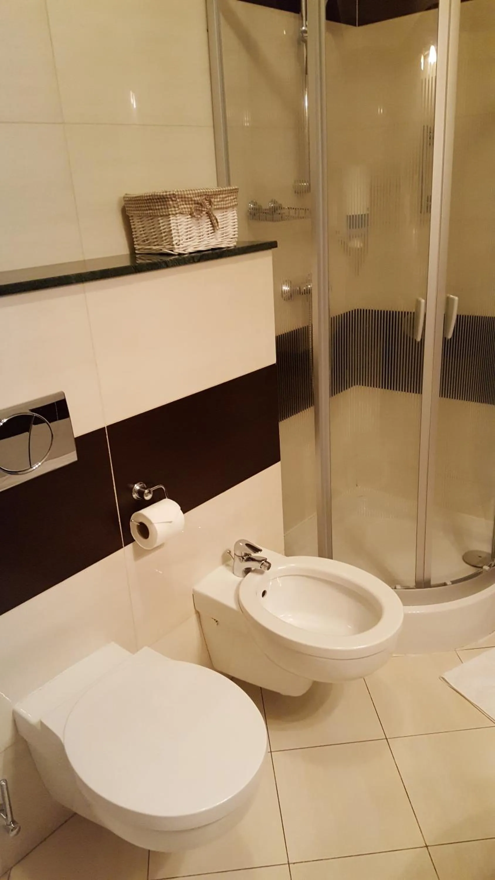 Shower in Hotel Dworek***