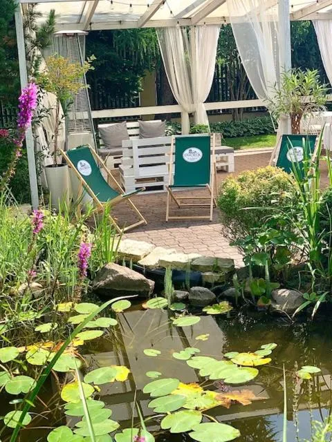 Garden in Hotel Dworek***