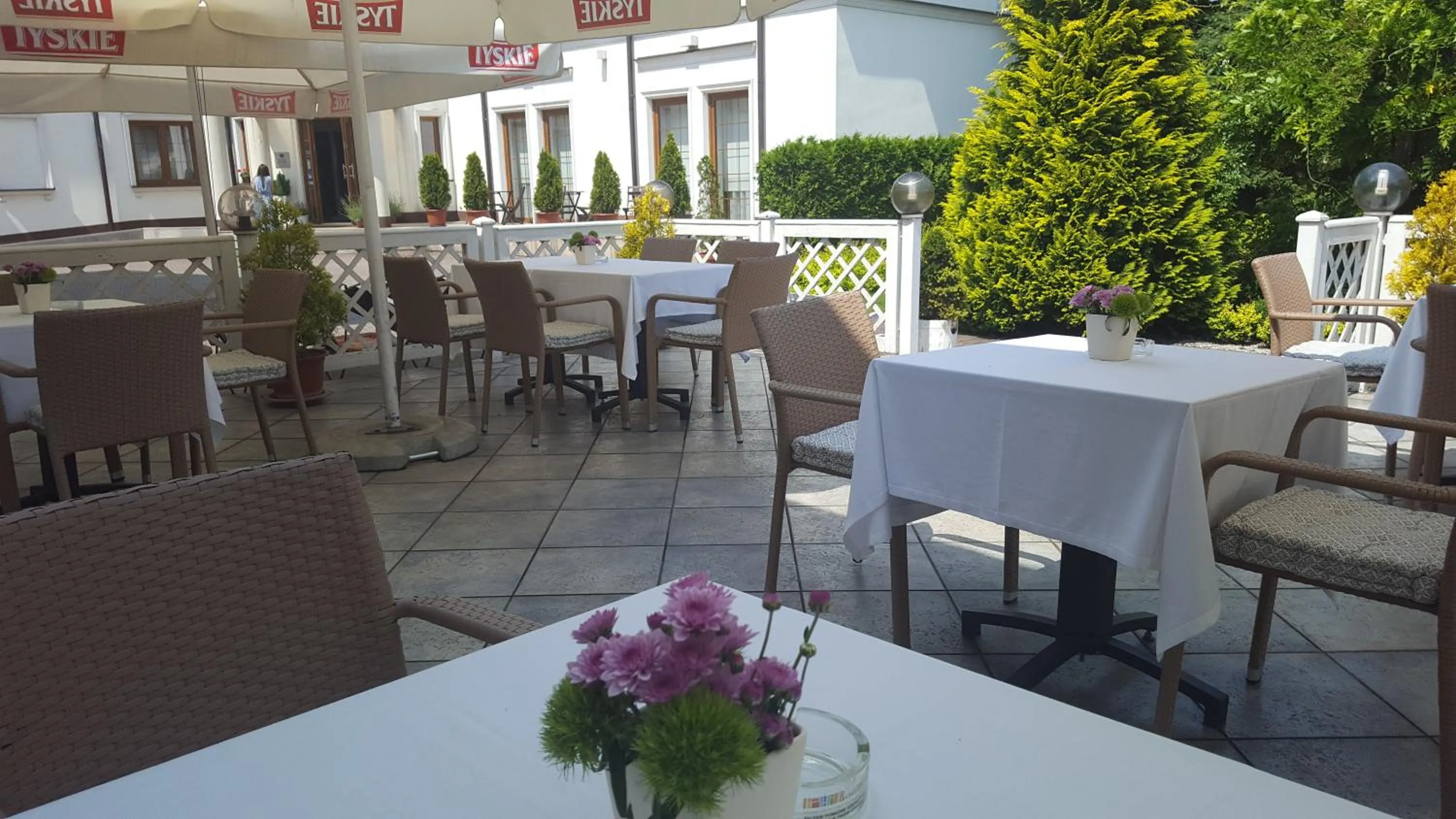 Restaurant/places to eat in Hotel Dworek***