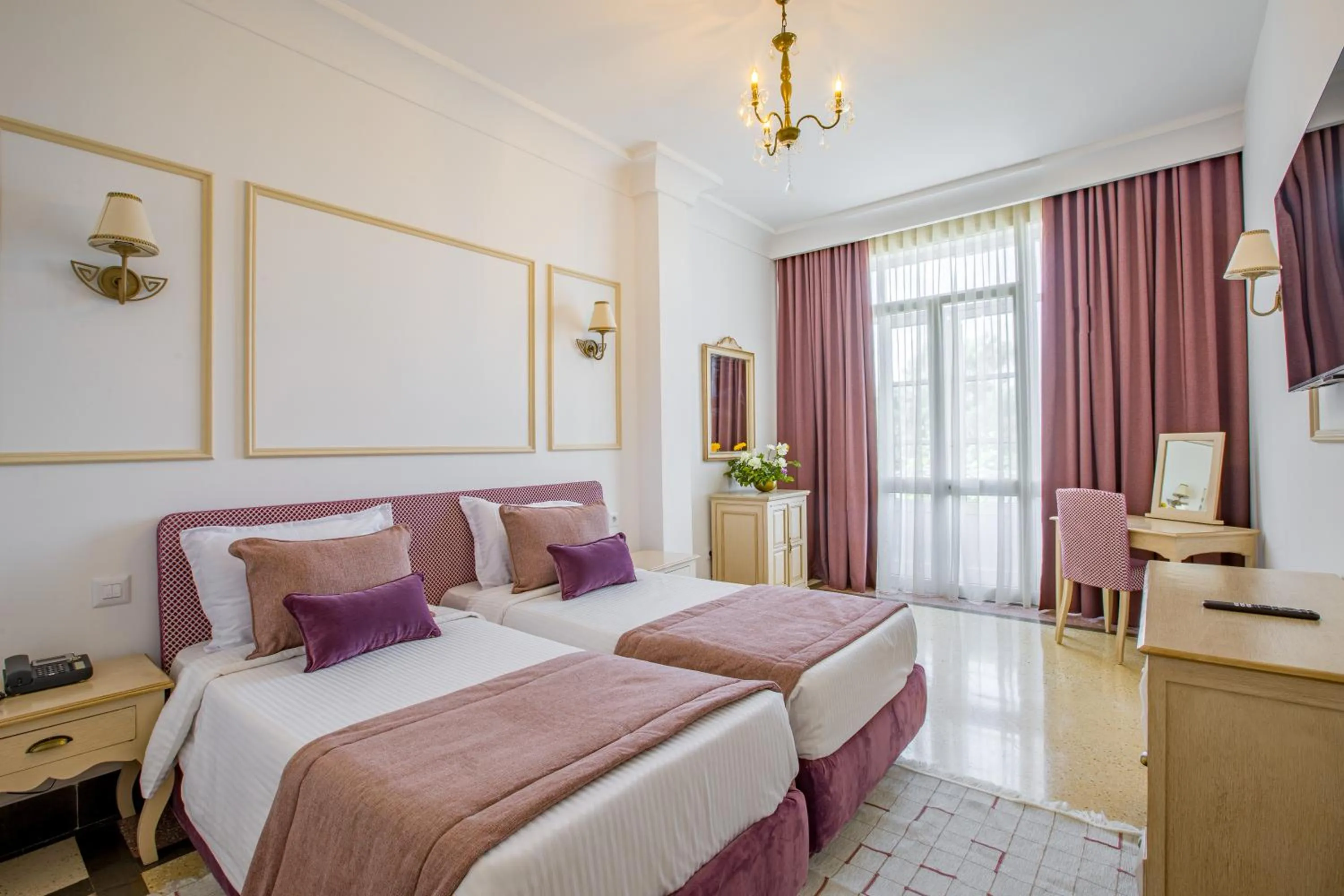 Bed in Majestic Hotel