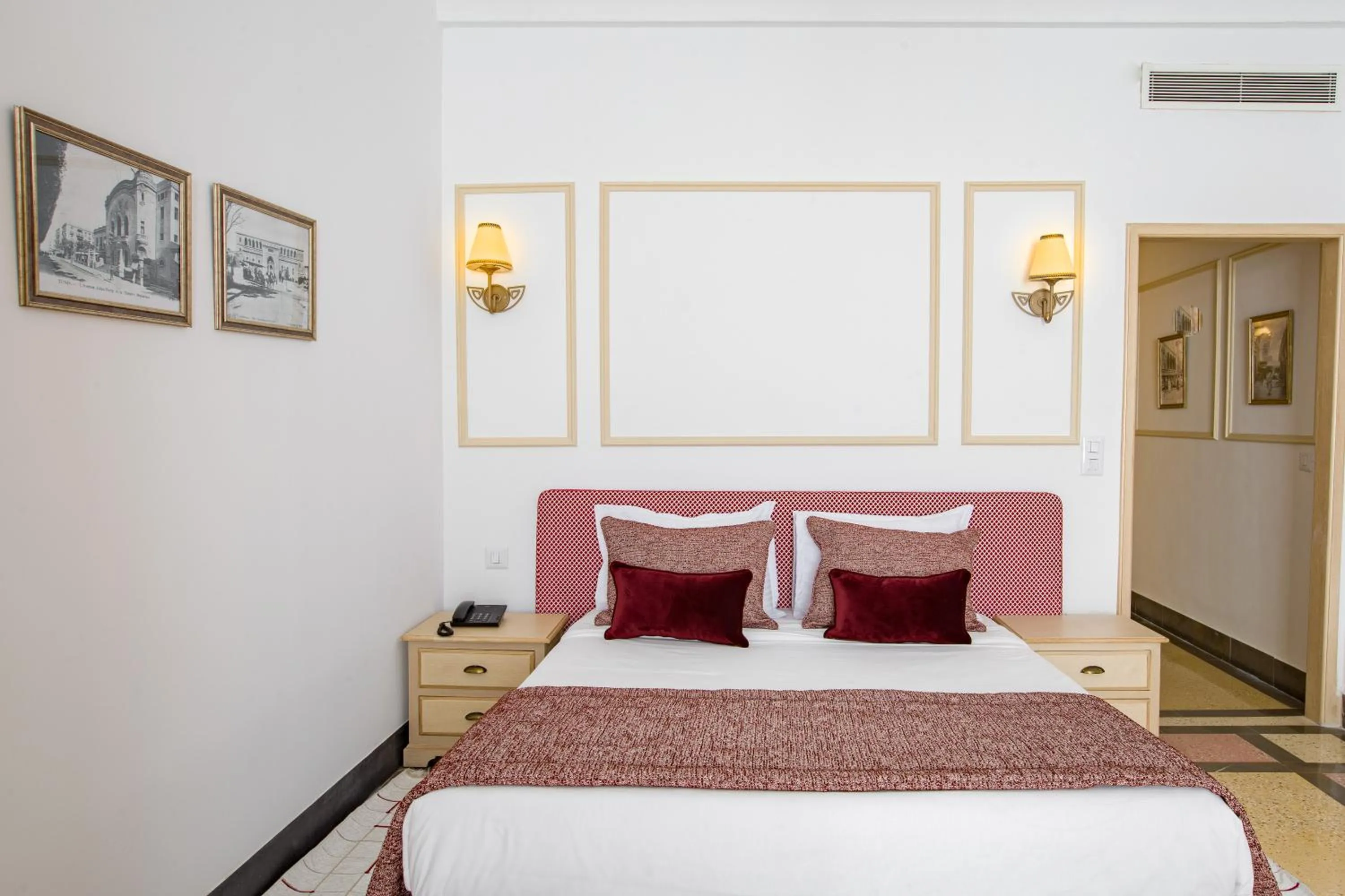 Bed in Majestic Hotel