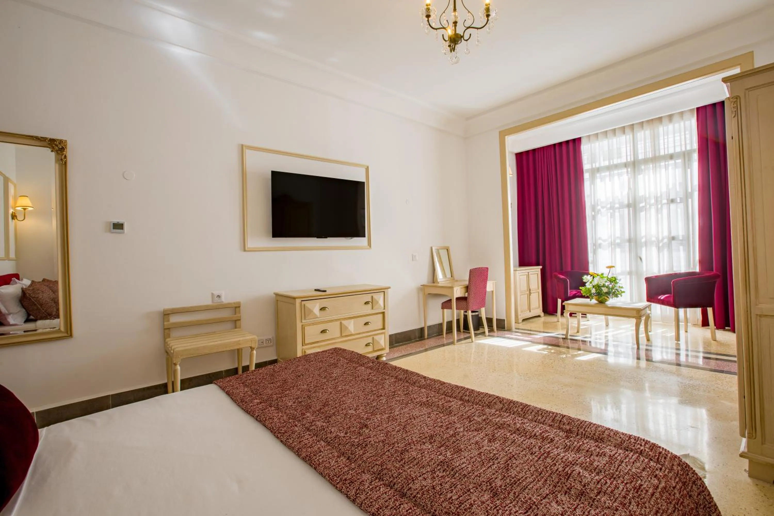 Bed in Majestic Hotel