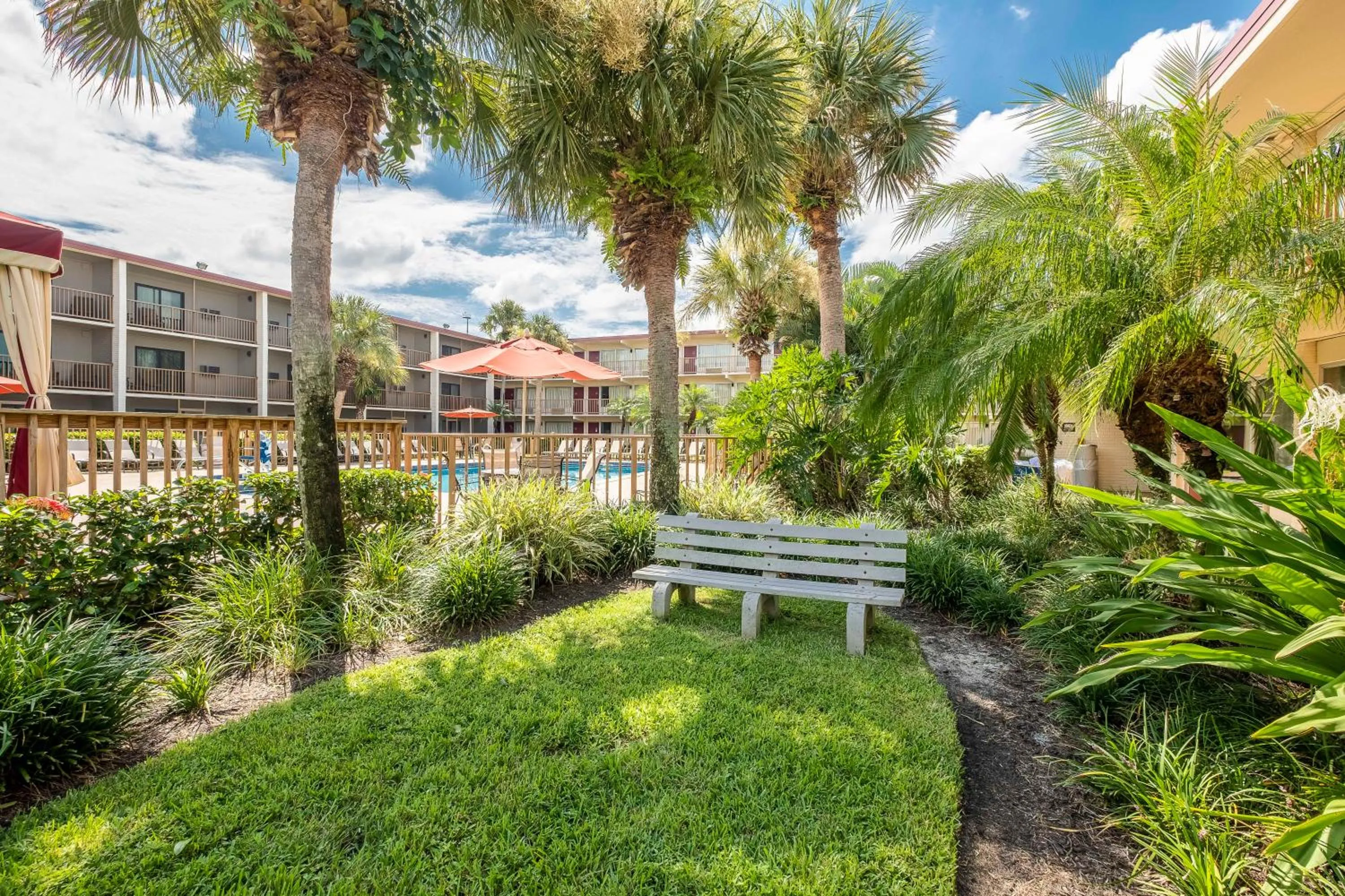 Garden in Red Roof Inn PLUS+ & Suites Naples Downtown-5th Ave S