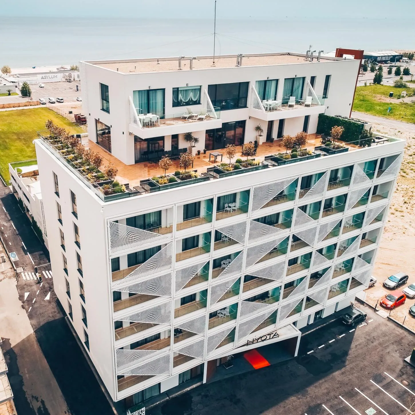 Facade/entrance in Nyota Hotel & Conference Center