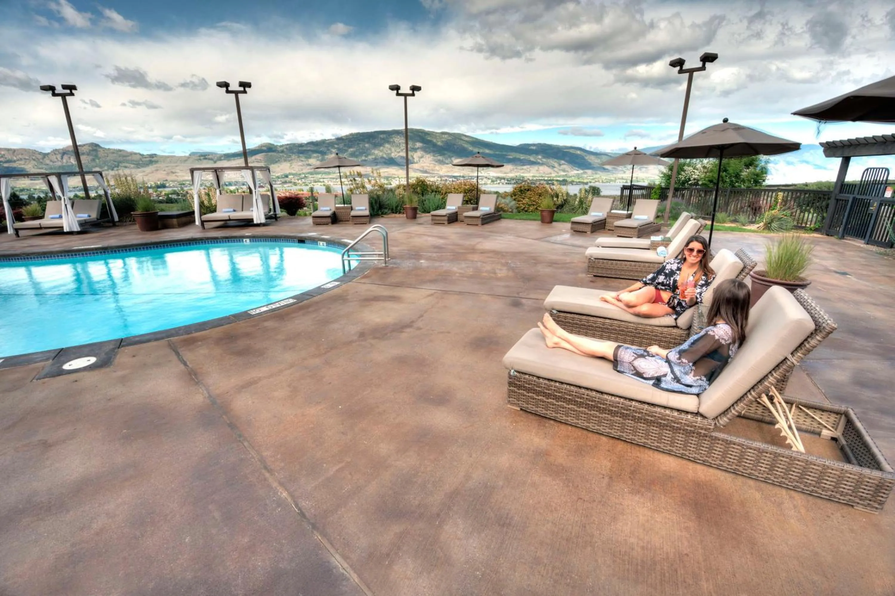 Swimming pool in Spirit Ridge, in The Unbound Collection by Hyatt