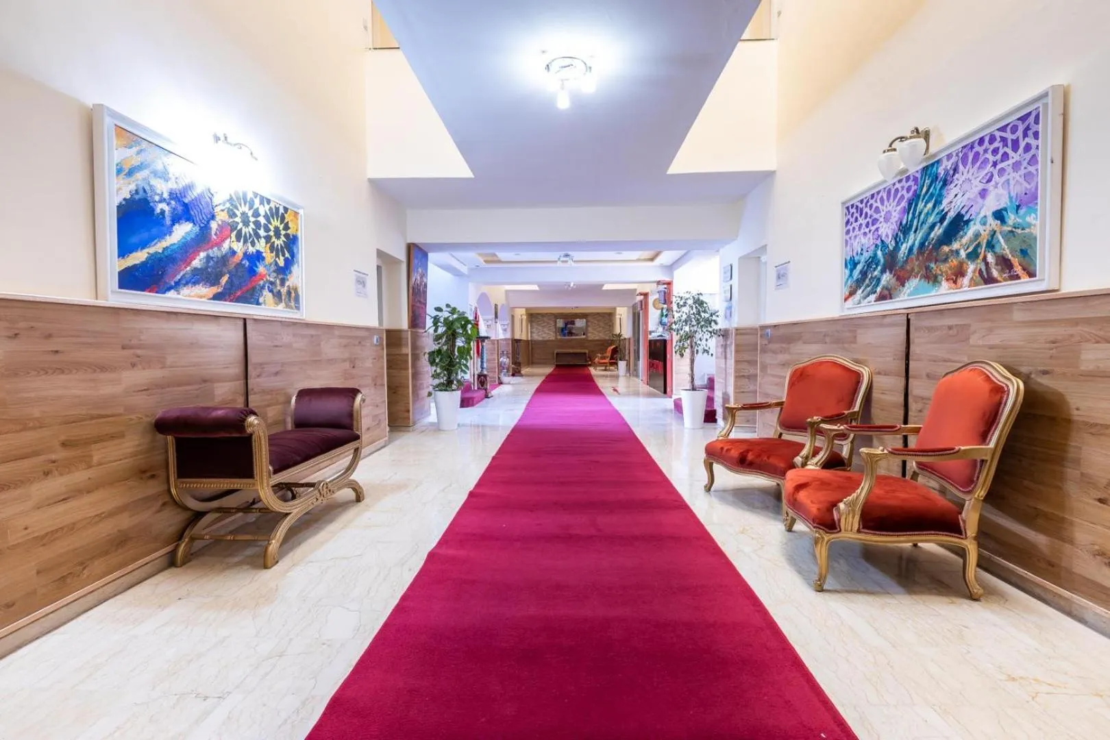 Lobby or reception in Hotel Hospitality-Inn City Center