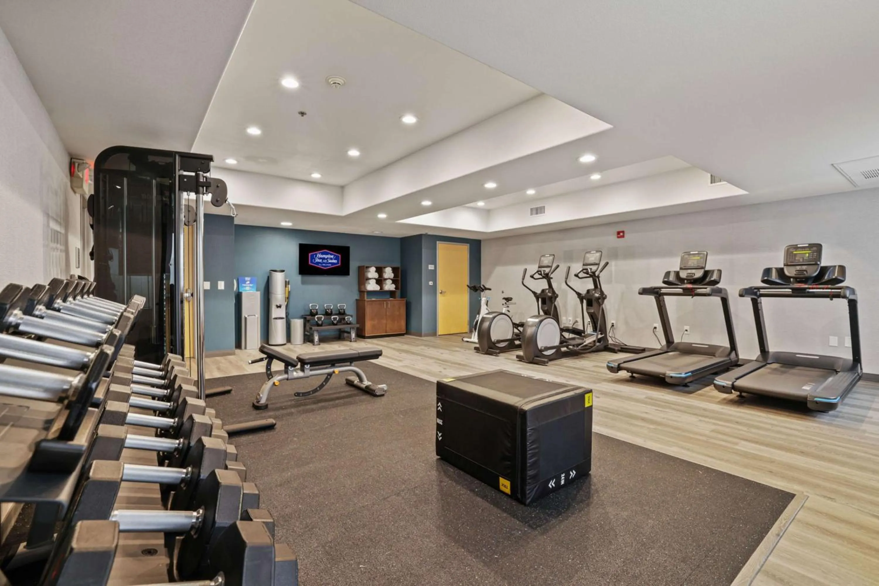 Fitness centre/facilities in Hampton Inn & Suites Modesto - Salida