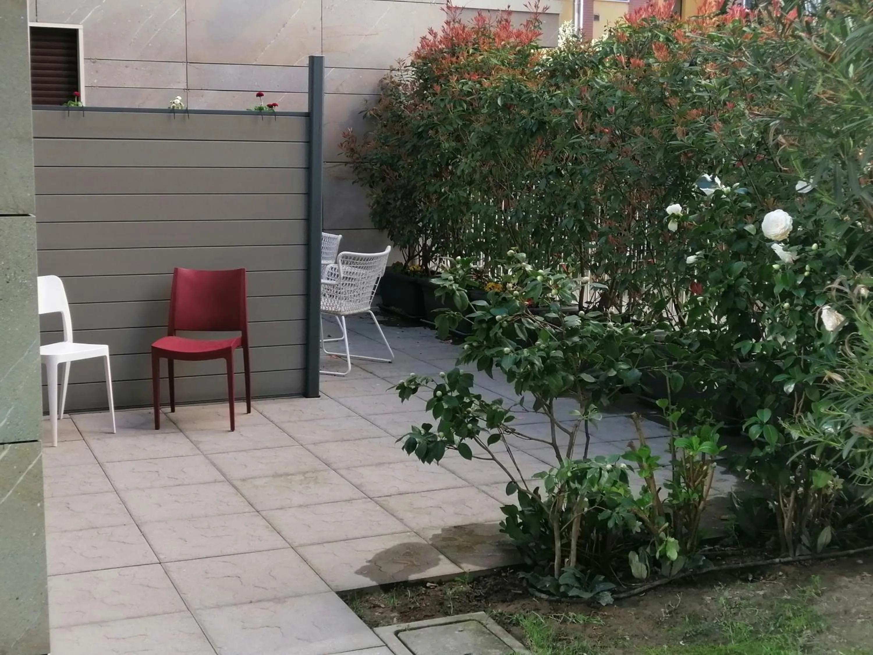 Garden view in C.A.V. B&B Curiel20