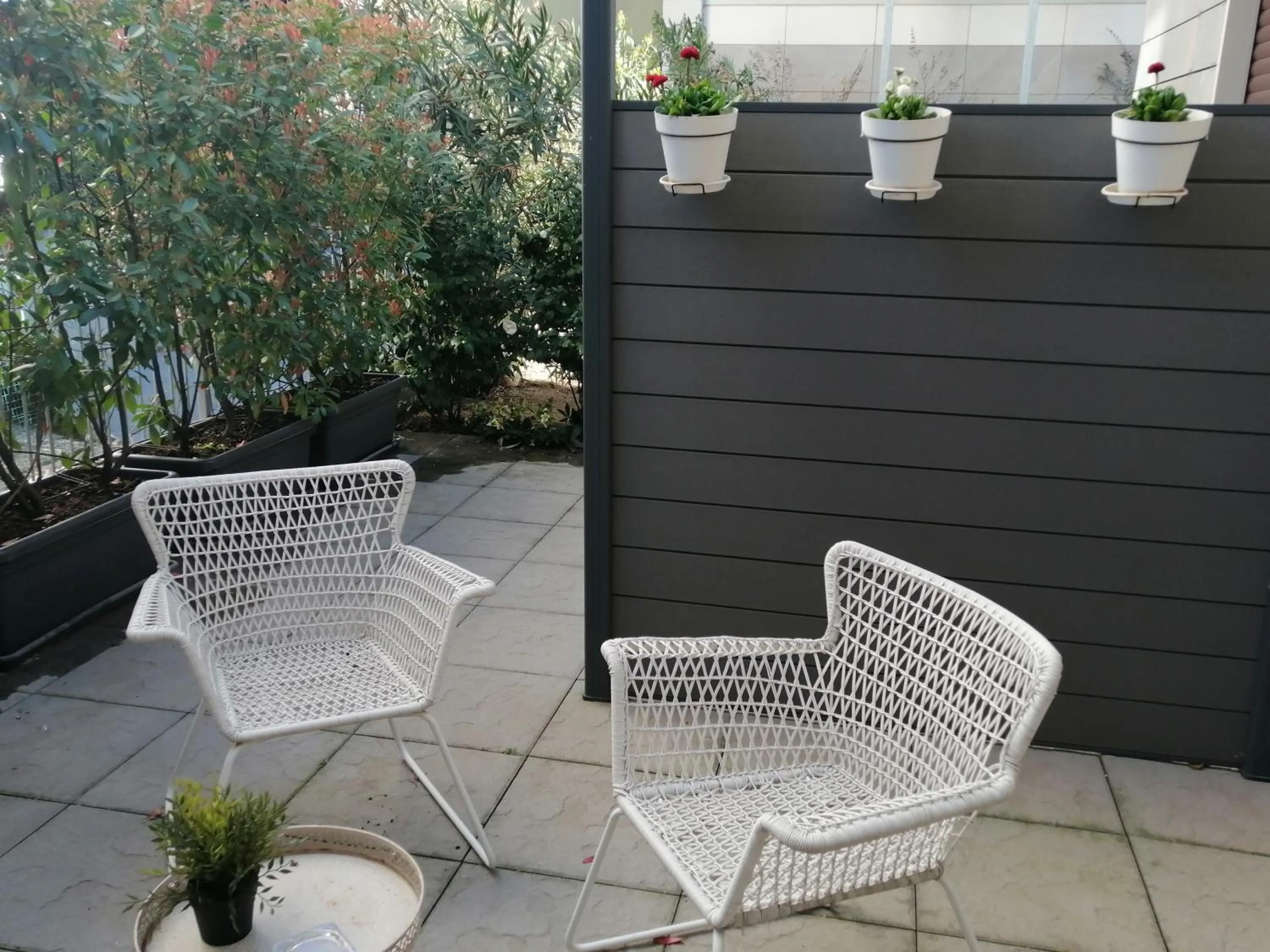 Garden view in C.A.V. B&B Curiel20