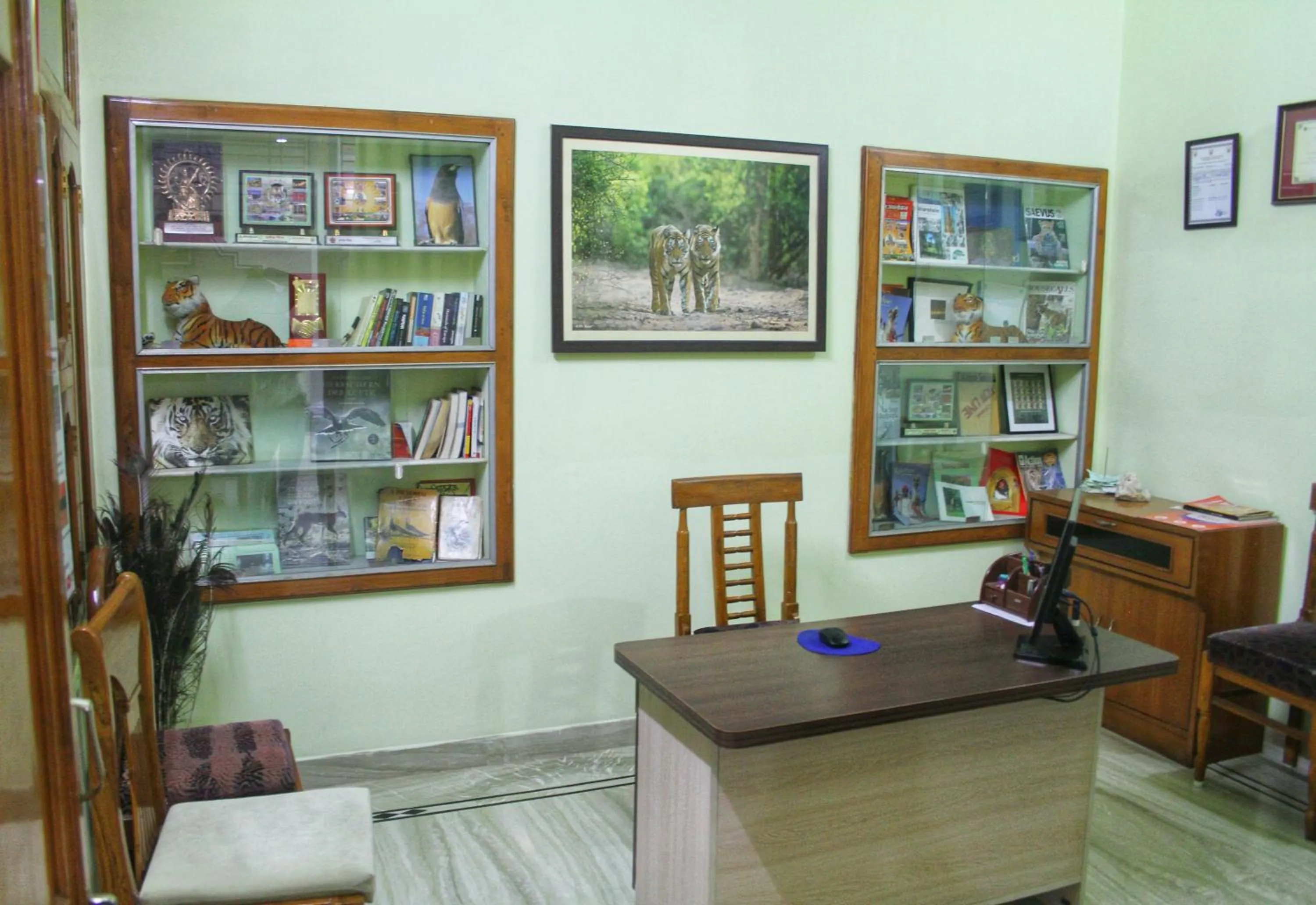 Library in Ranthambore Tiger Home