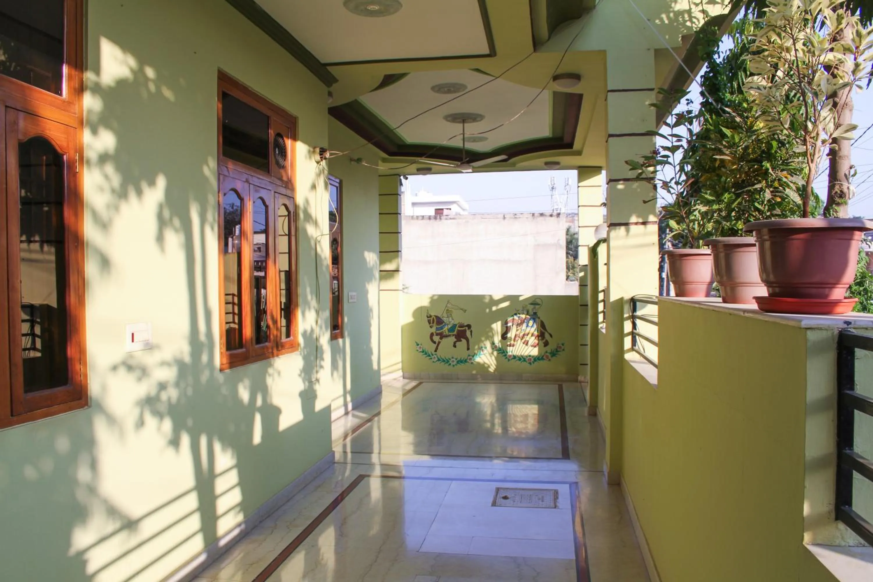 Balcony/Terrace in Ranthambore Tiger Home