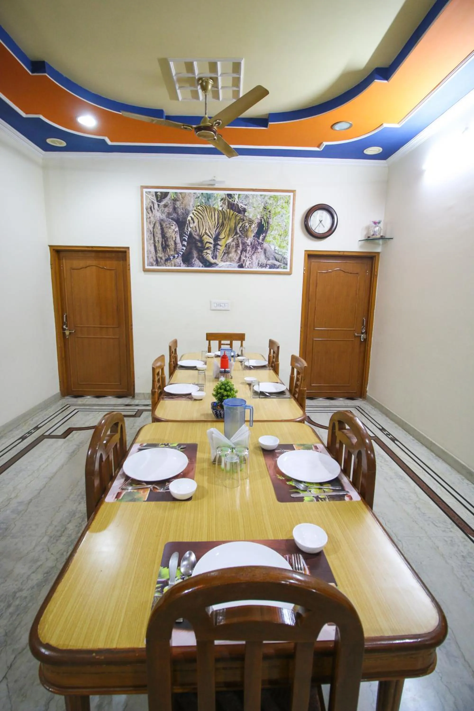 Dining area in Ranthambore Tiger Home