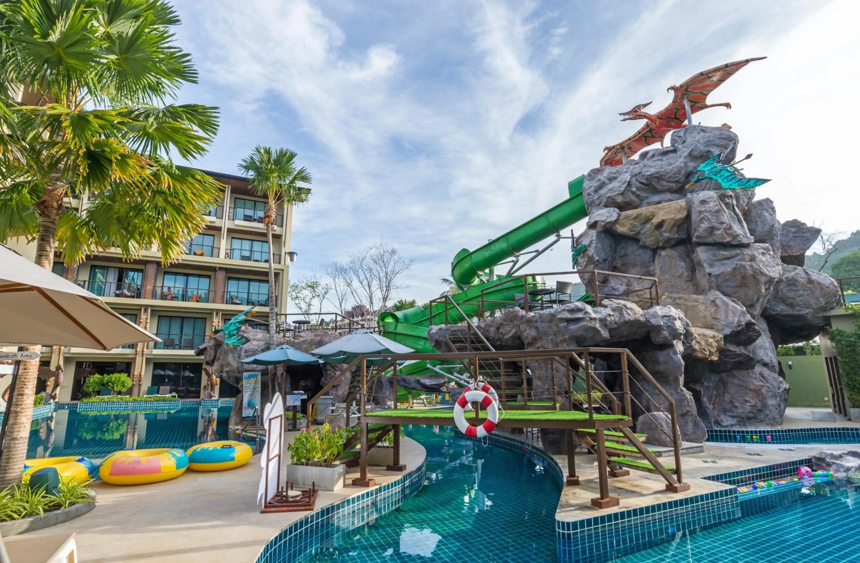 Aqua park in Ananta Burin Resort - SHA Extra Plus