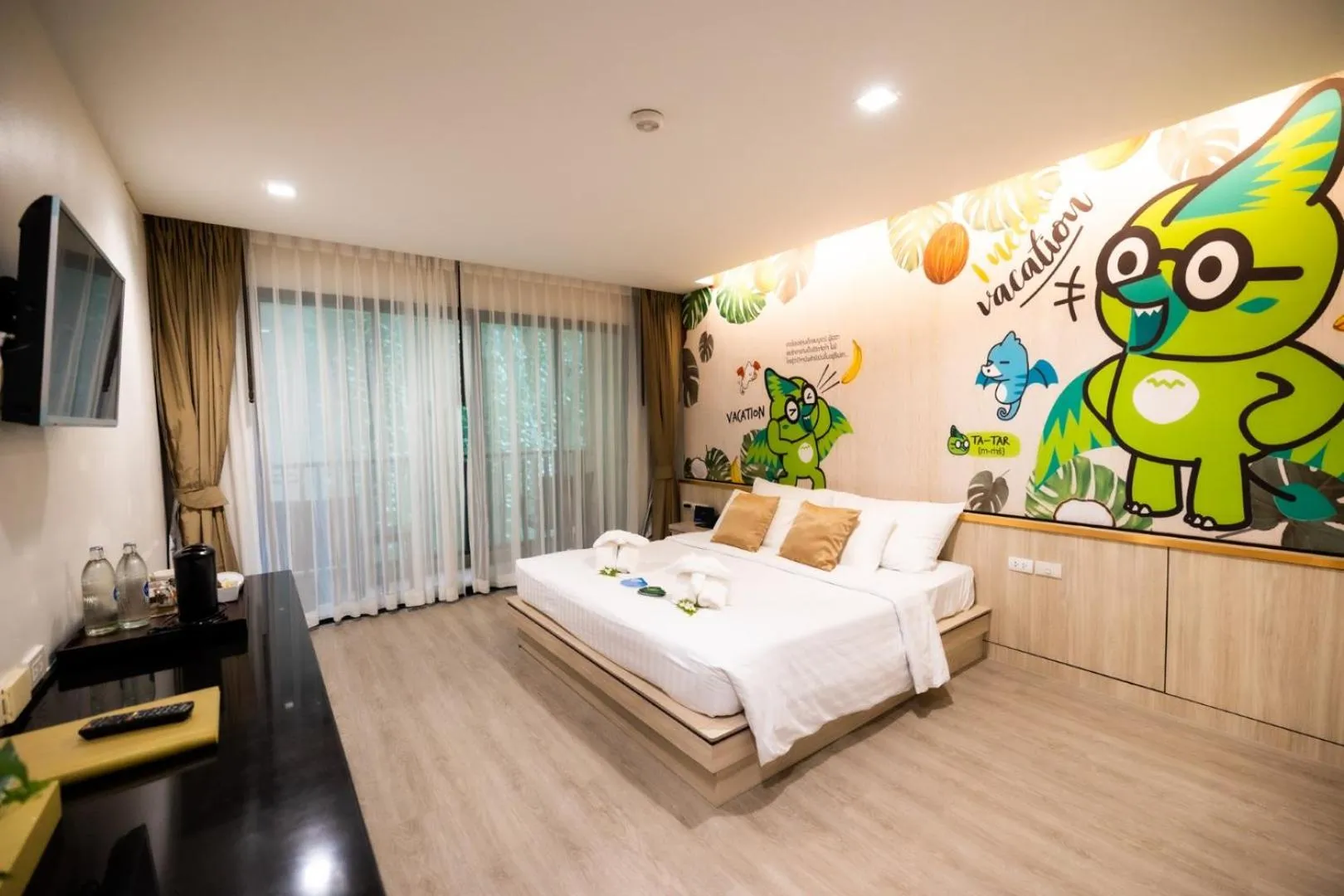 Communal lounge/ TV room, Bed in Ananta Burin Resort - SHA Extra Plus