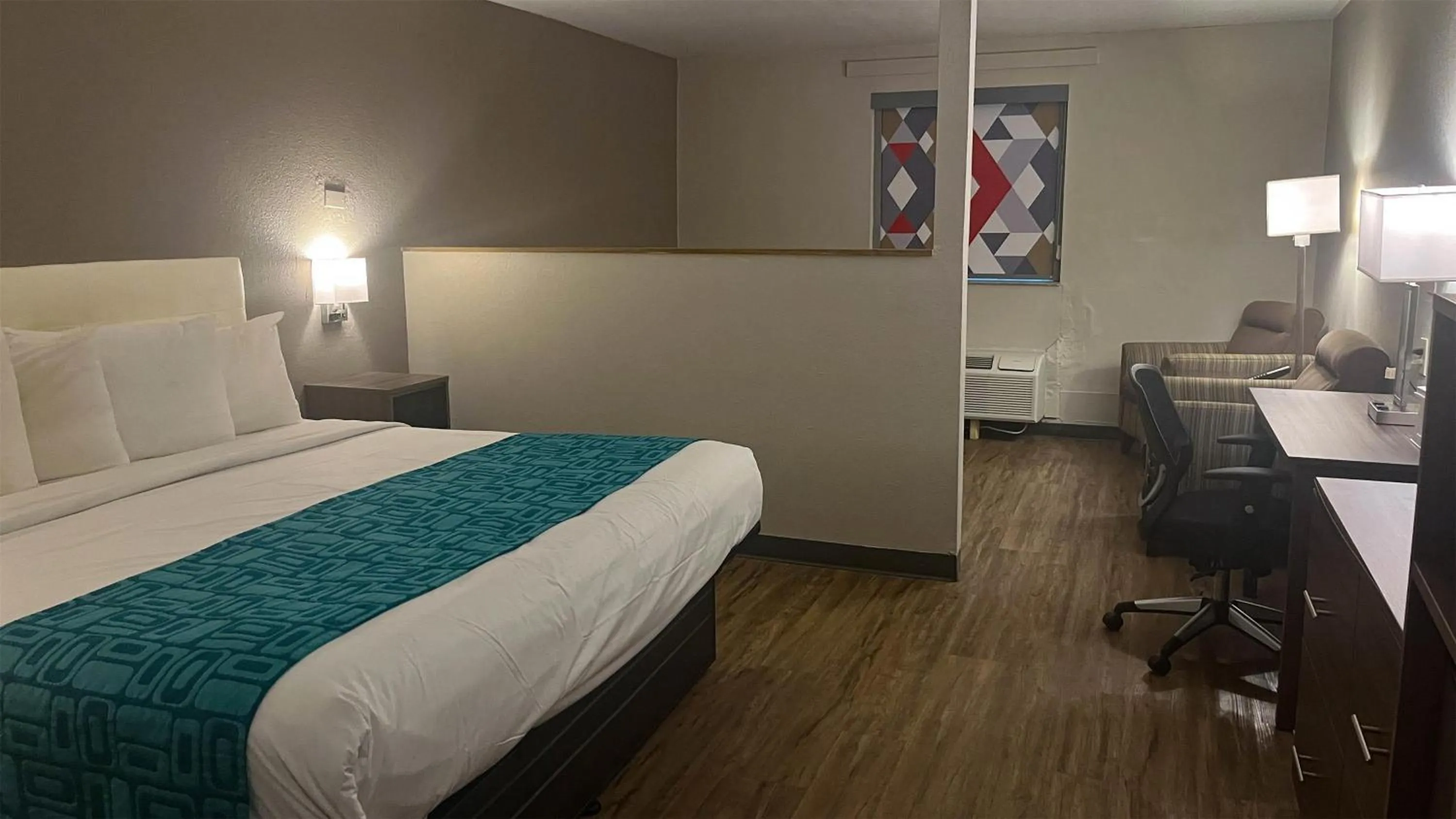 Bedroom, Bed in Motel 6 Lake City, FL – Medical Center