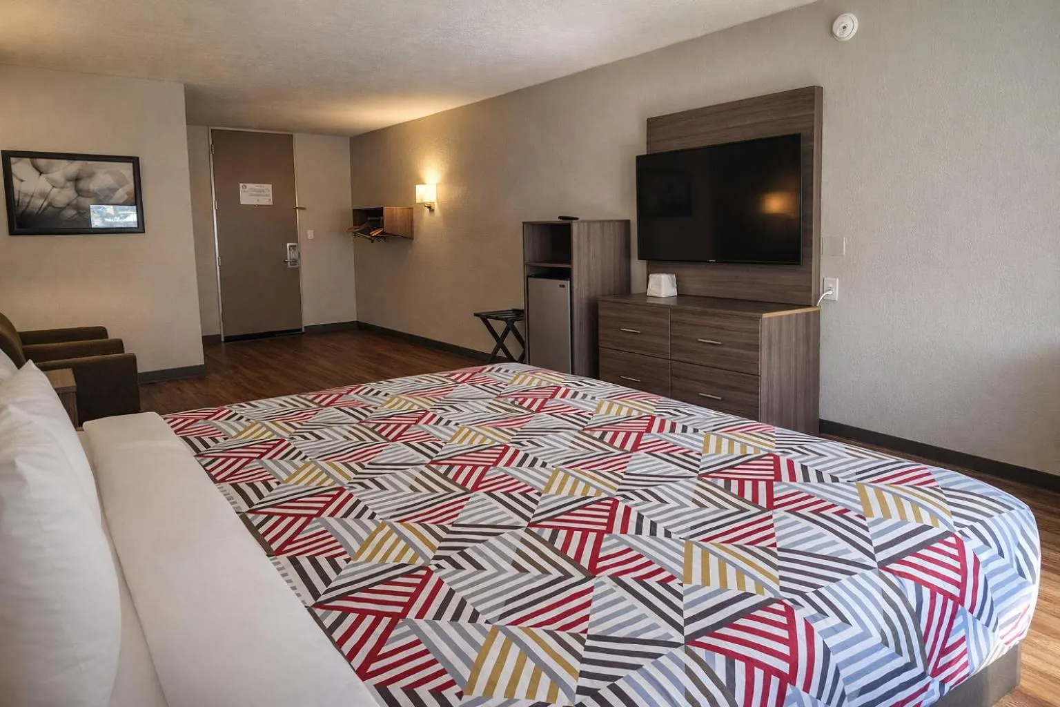 Bedroom, Bed in Motel 6 Lake City, FL – Medical Center