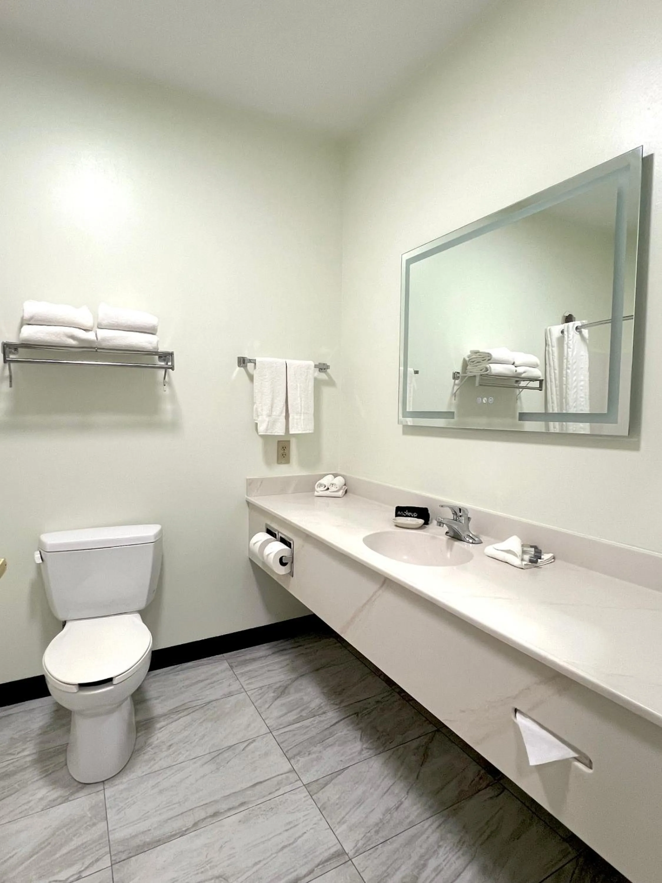 Bathroom in Van Buren Hotel