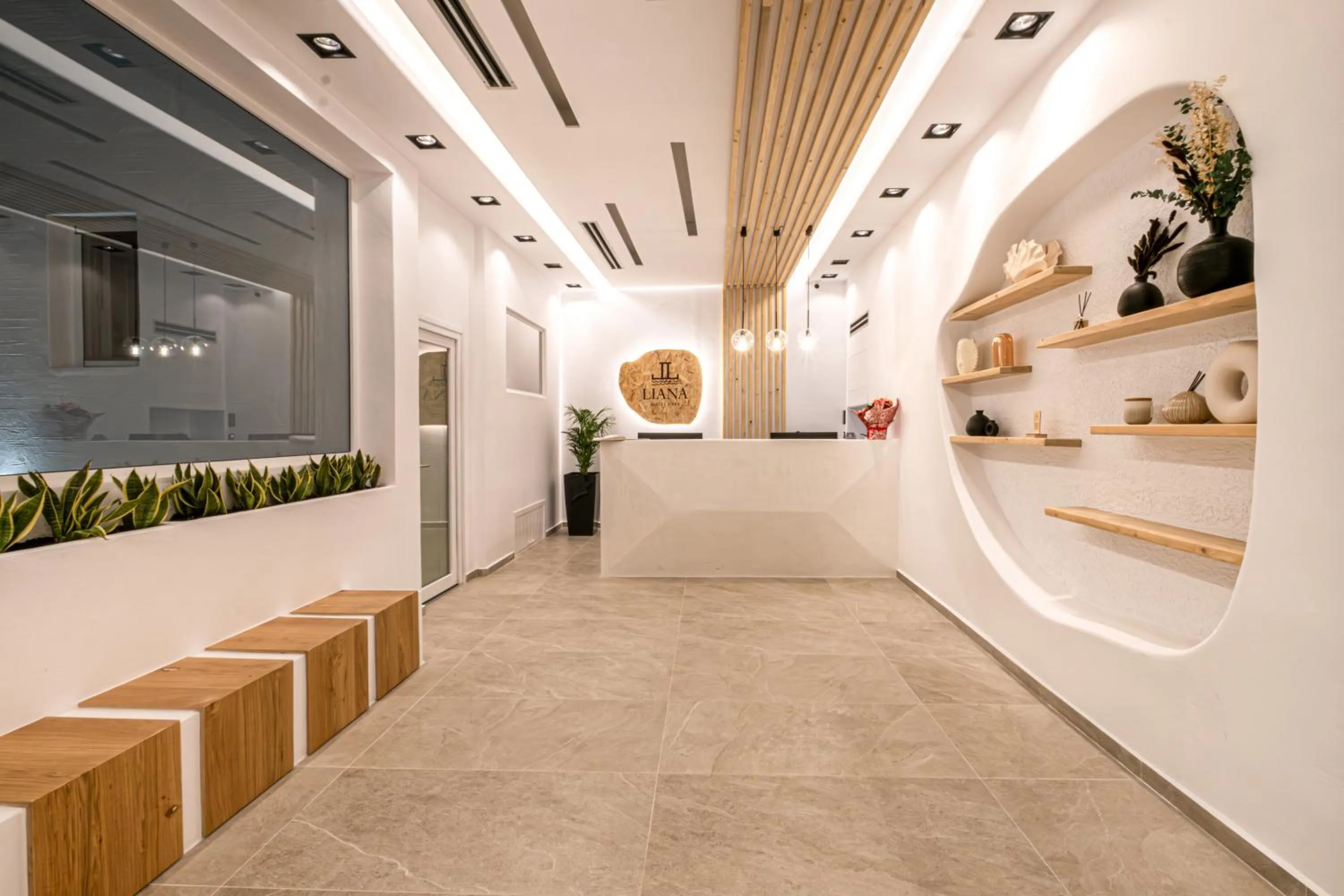Lobby or reception in Liana Beach Hotel & Spa