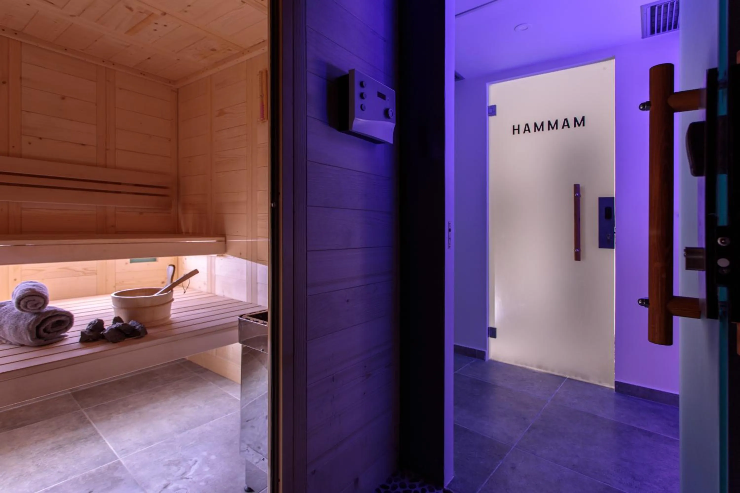 Sauna in Liana Beach Hotel & Spa