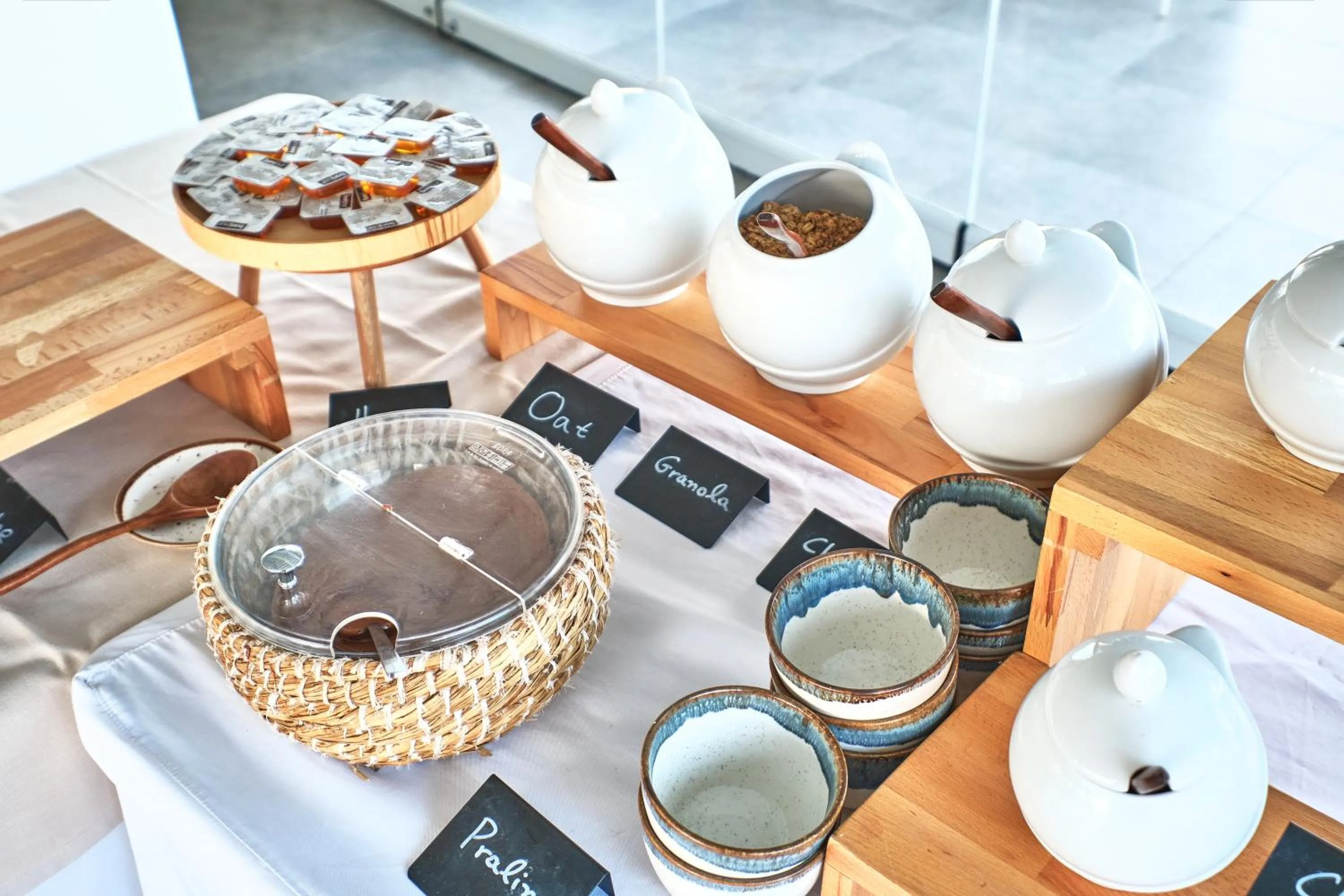 Buffet breakfast in Liana Beach Hotel & Spa