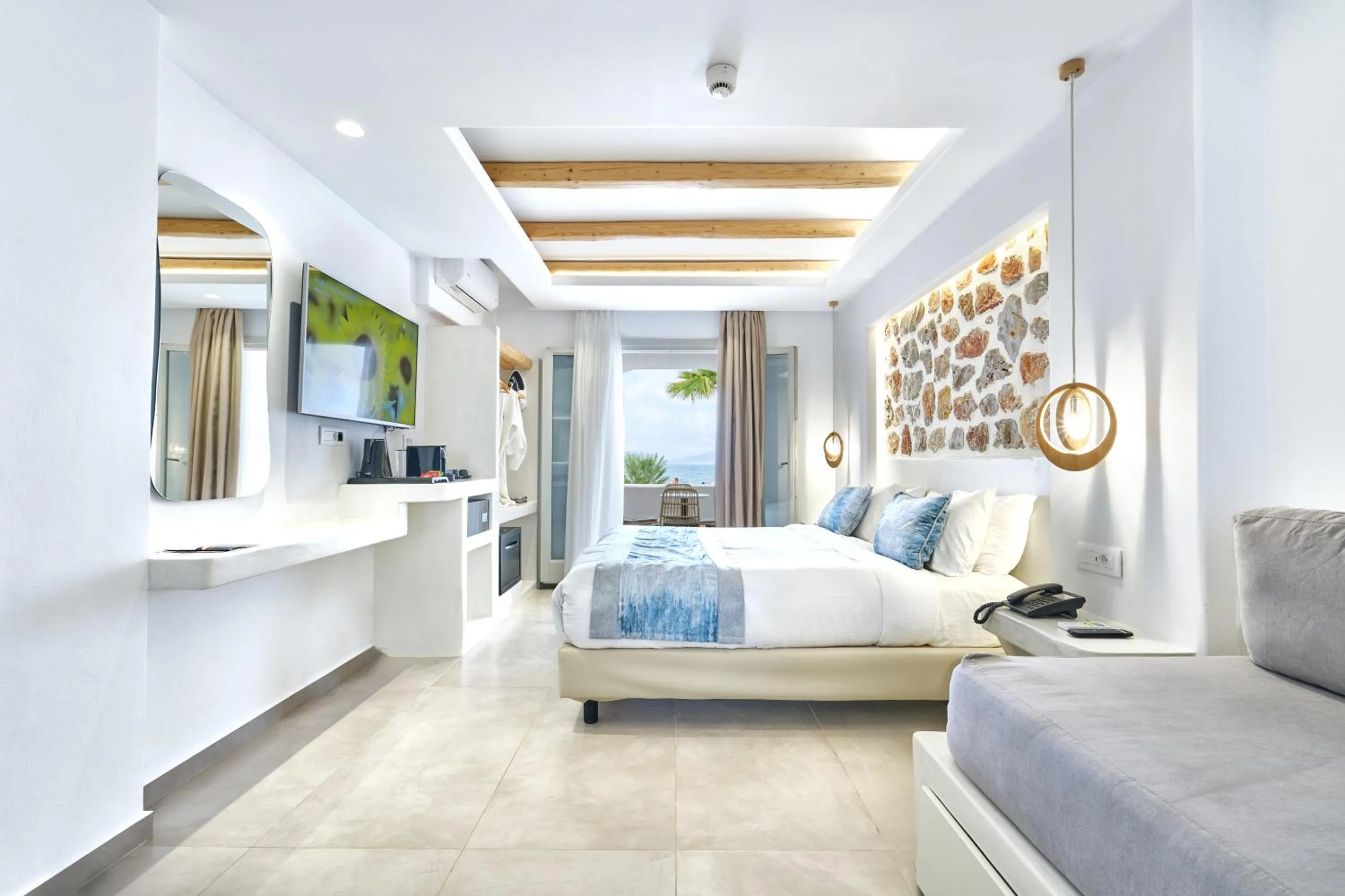 Bedroom, Bed in Liana Beach Hotel & Spa