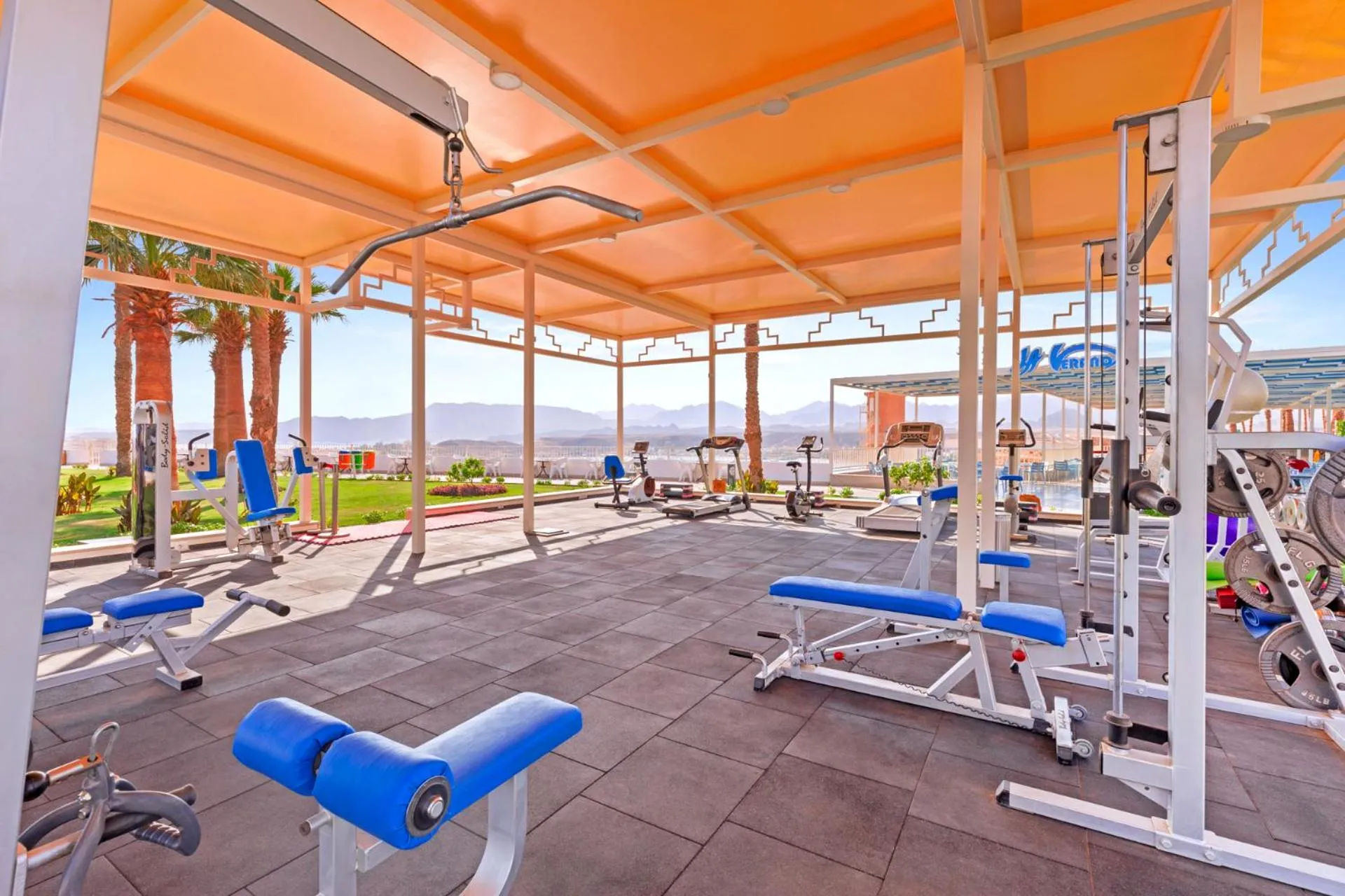 Fitness centre/facilities in Albatros Sharm Resort - By Pickalbatros
