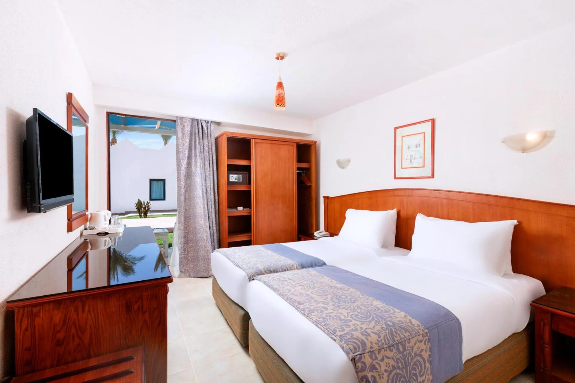 Bed in Albatros Sharm Resort - By Pickalbatros