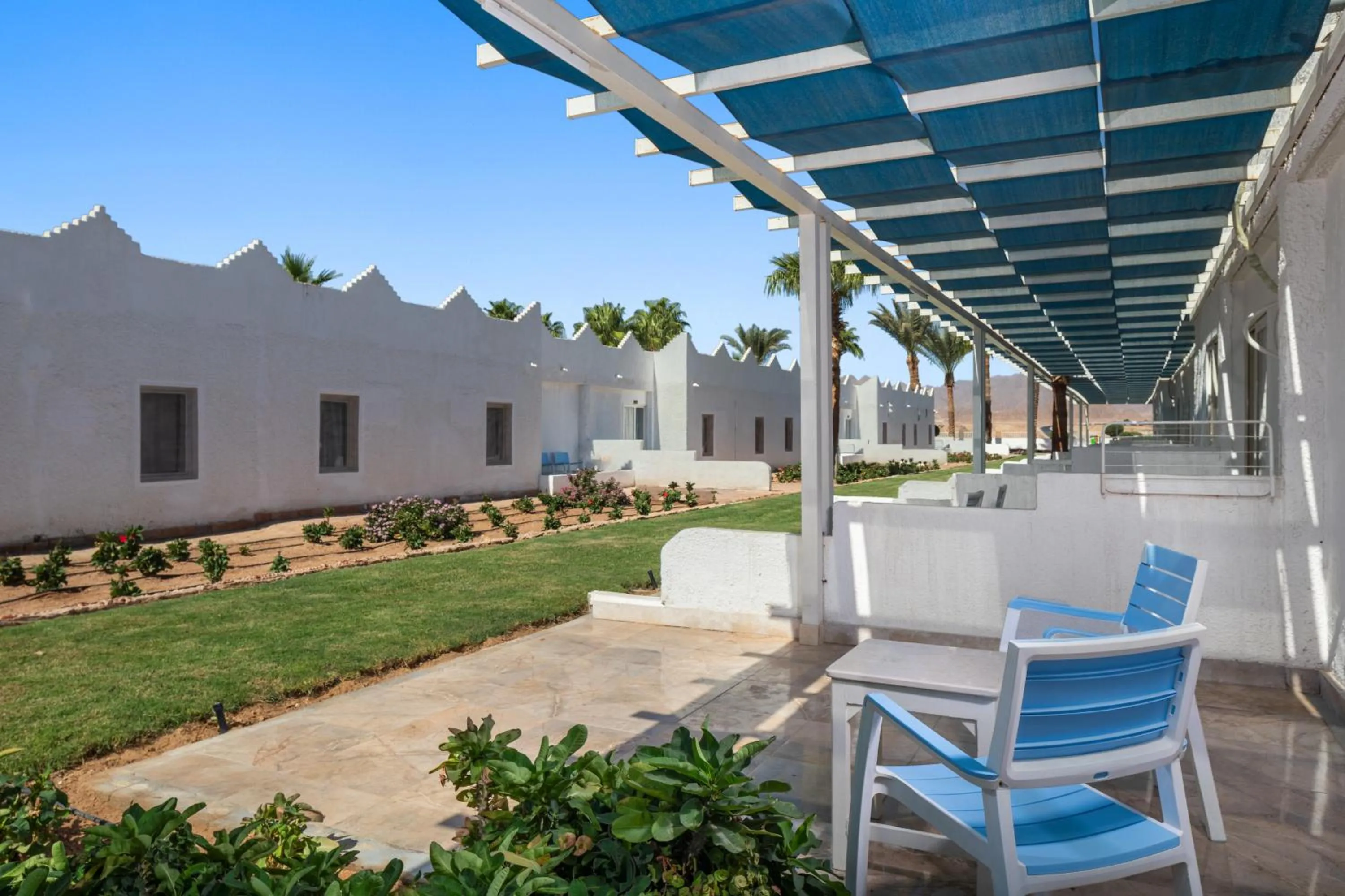 Balcony/Terrace in Albatros Sharm Resort - By Pickalbatros