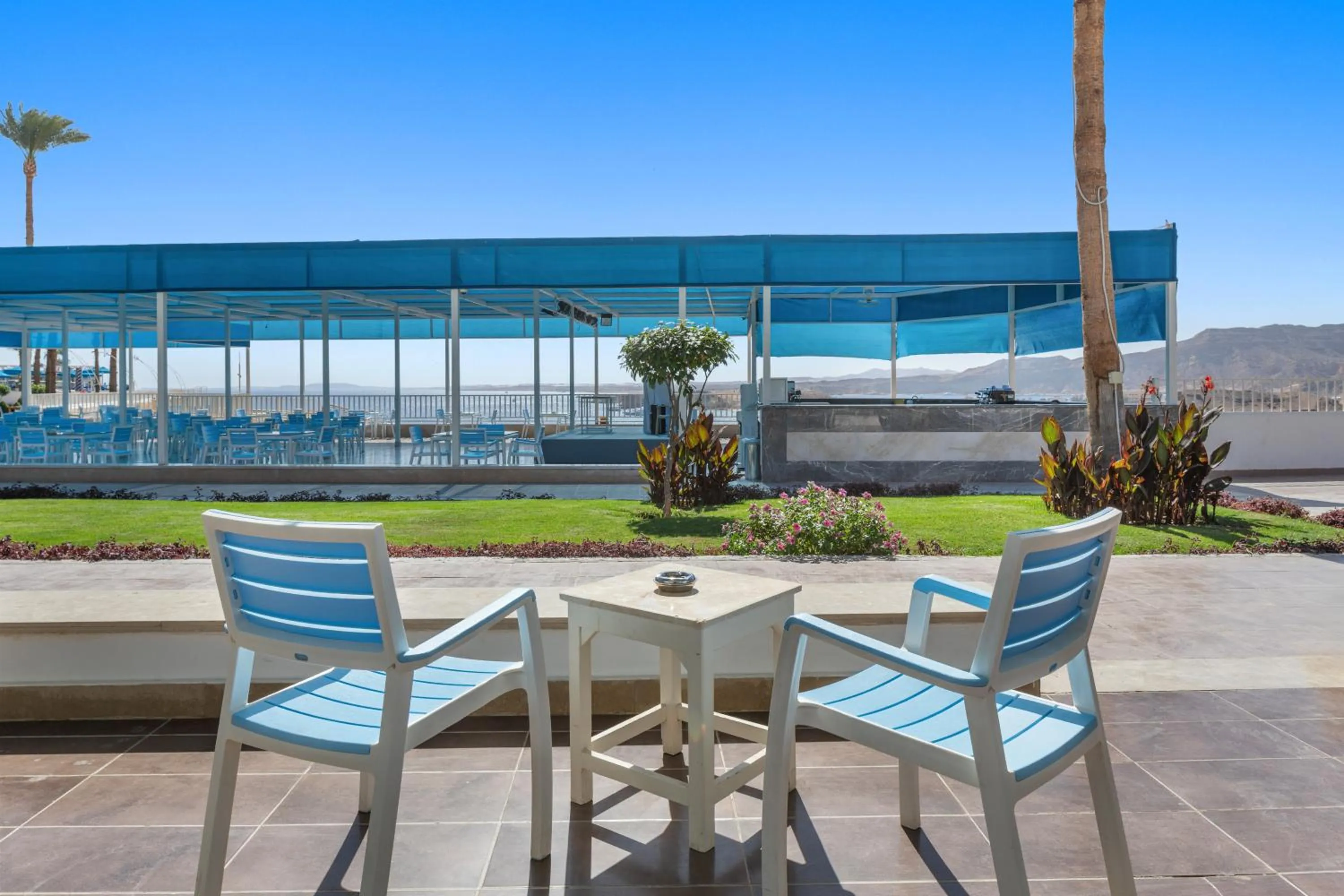 Balcony/Terrace in Albatros Sharm Resort - By Pickalbatros