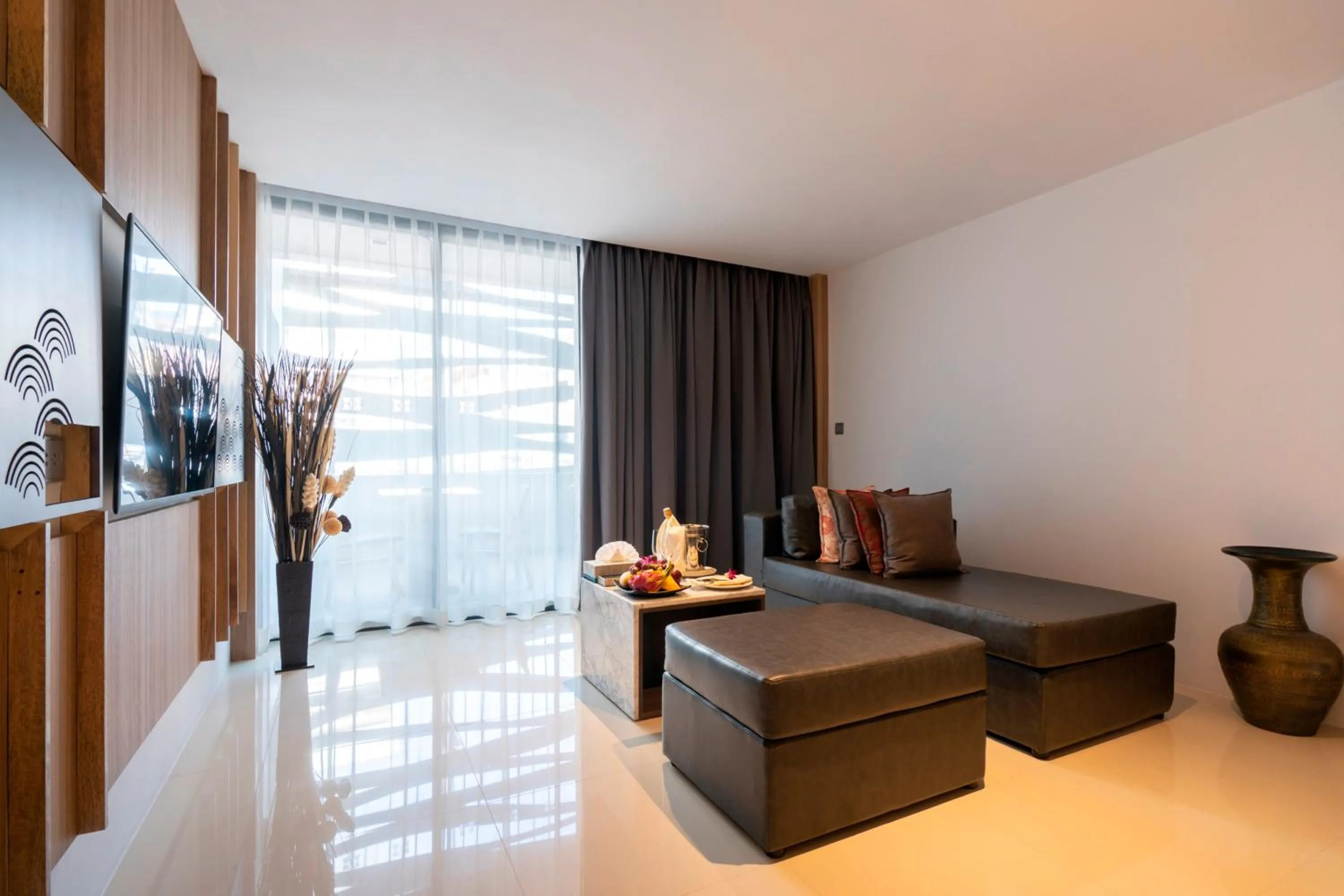 Living room, Seating Area in Kudo Hotel