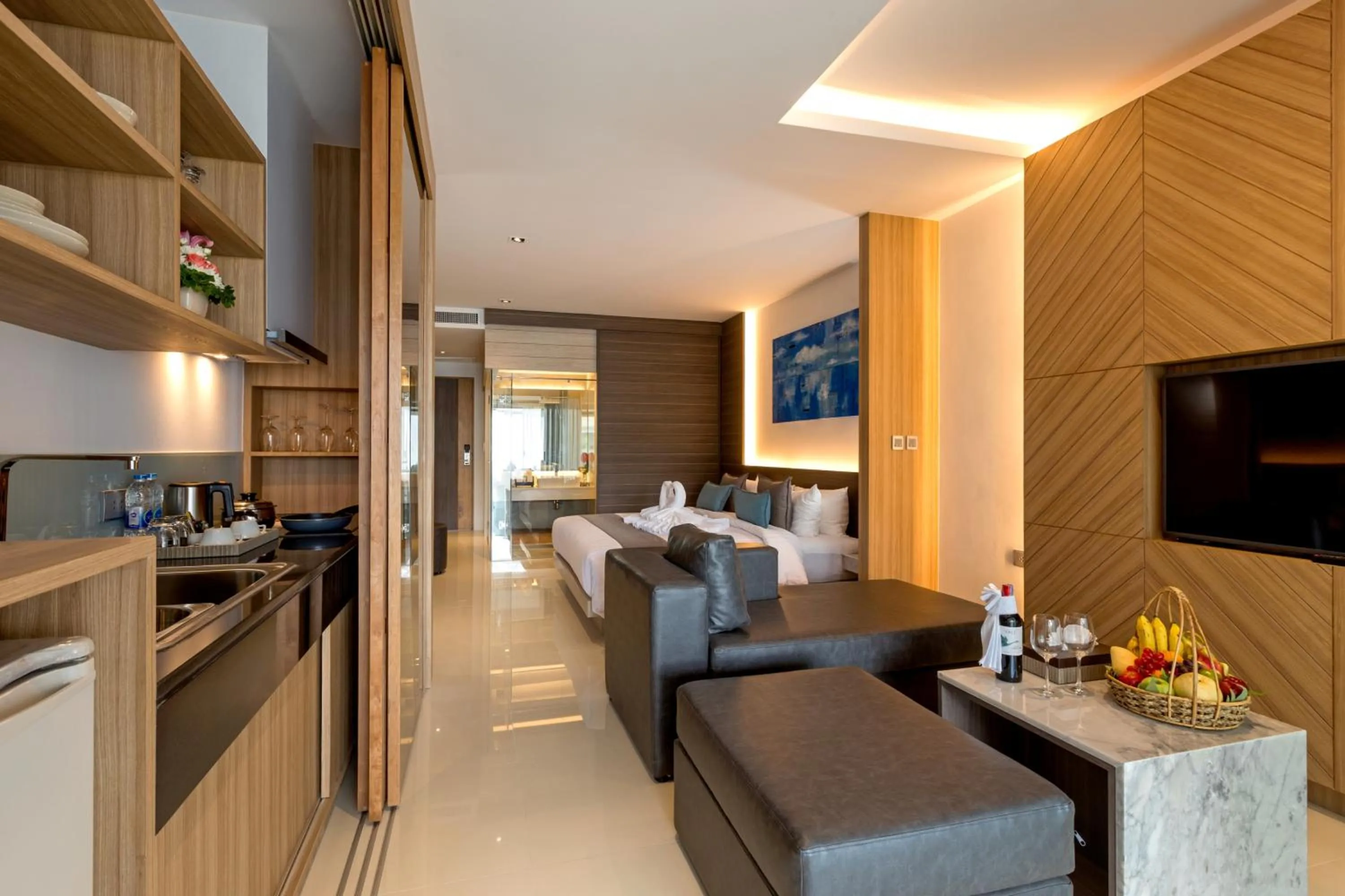 Seating Area in Kudo Hotel