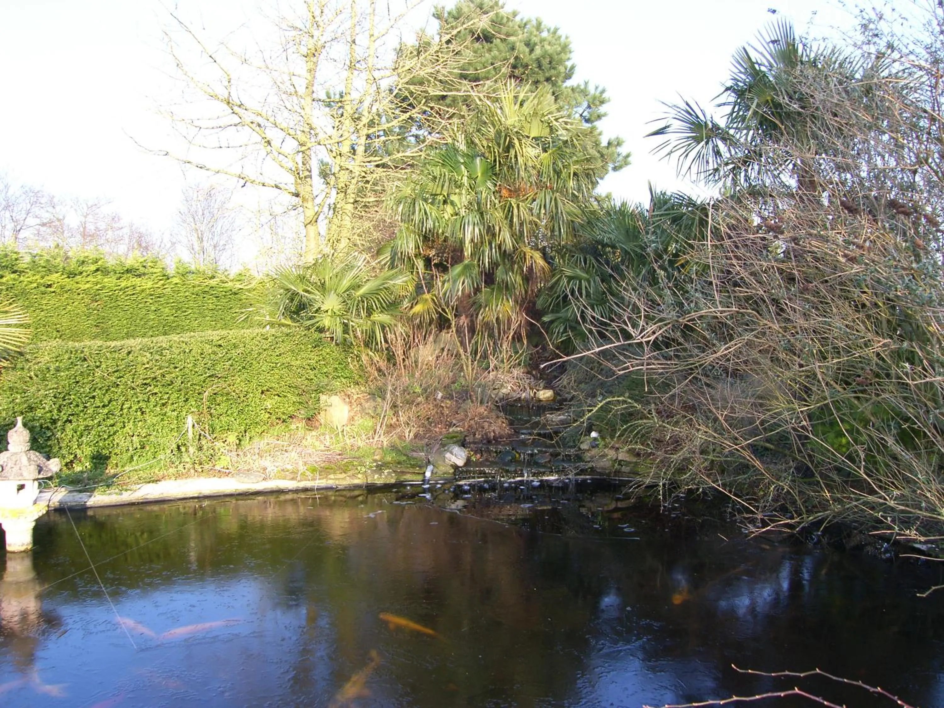 Garden view in Slapen bij de Zeeuwse Lala