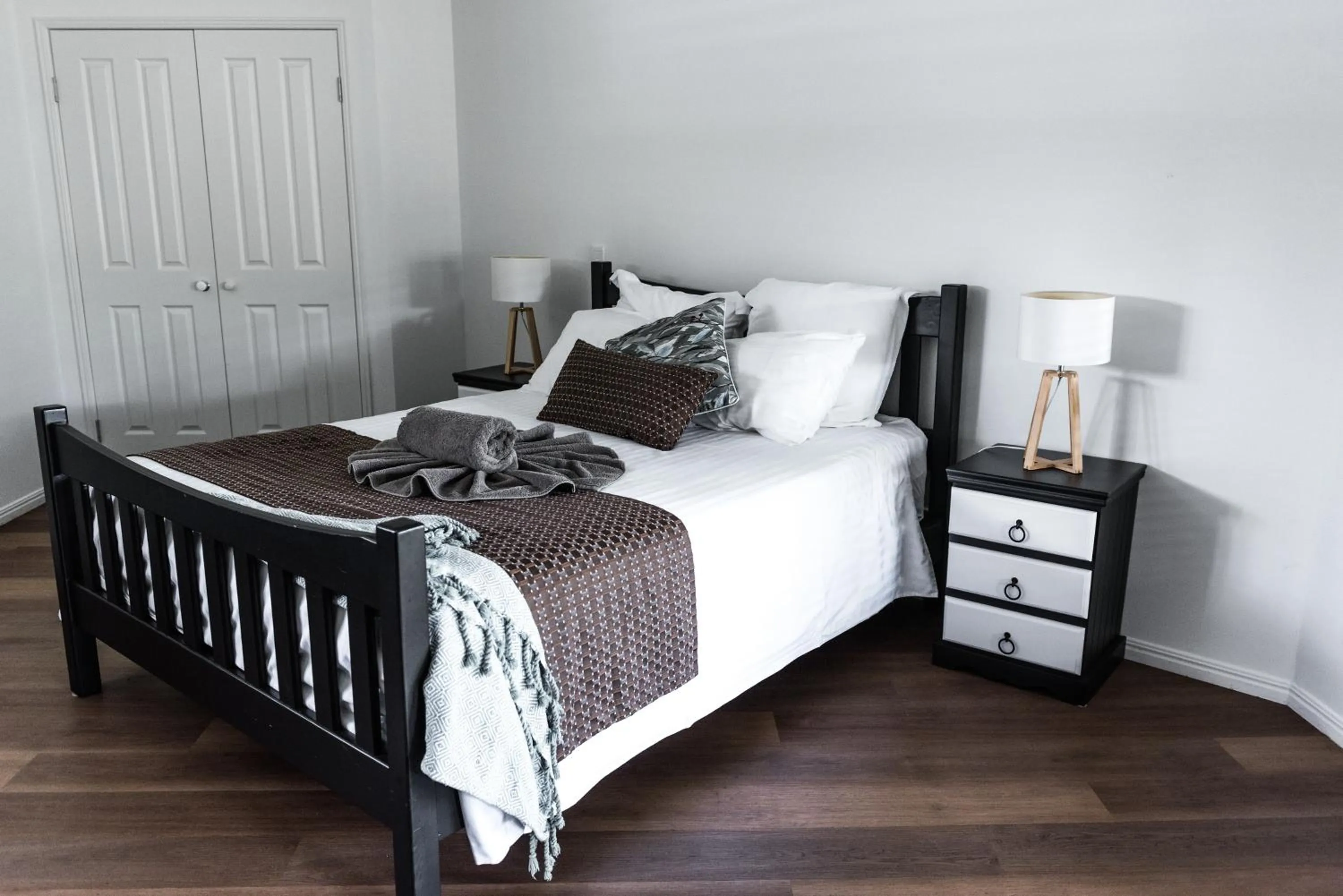 Bed in The Bearded Dragon Boutique Hotel