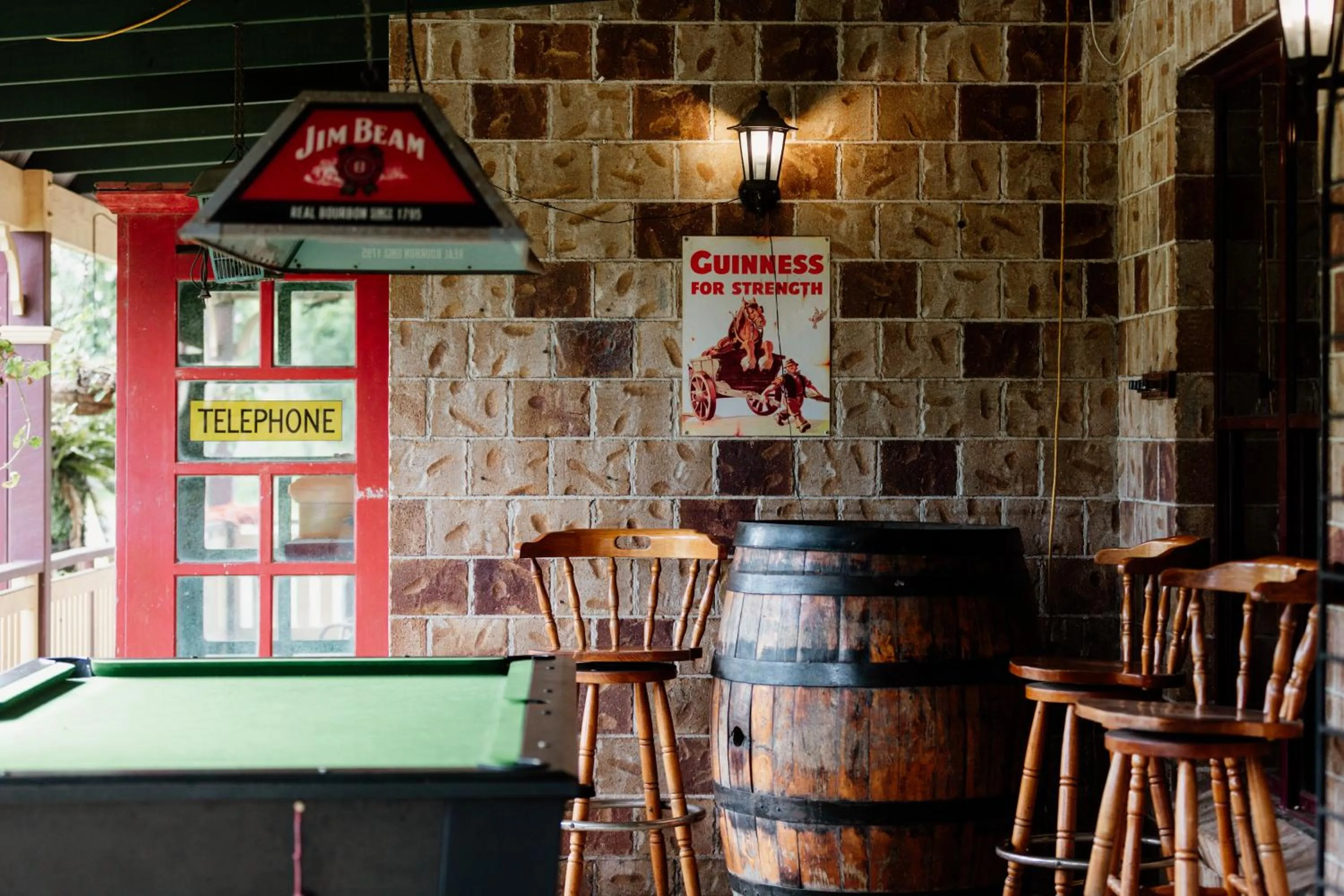 Billiard in The Bearded Dragon Boutique Hotel