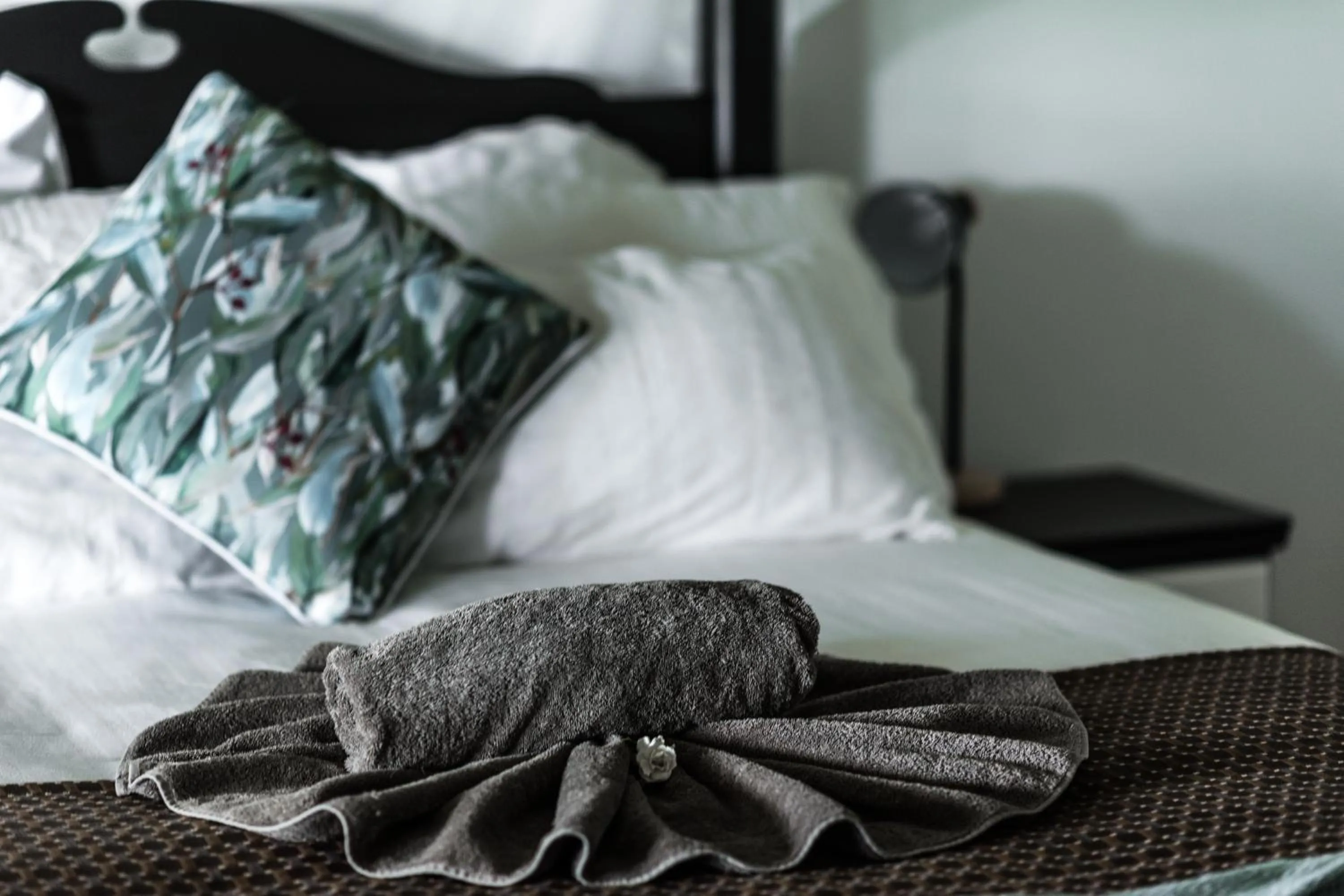 Bed in The Bearded Dragon Boutique Hotel