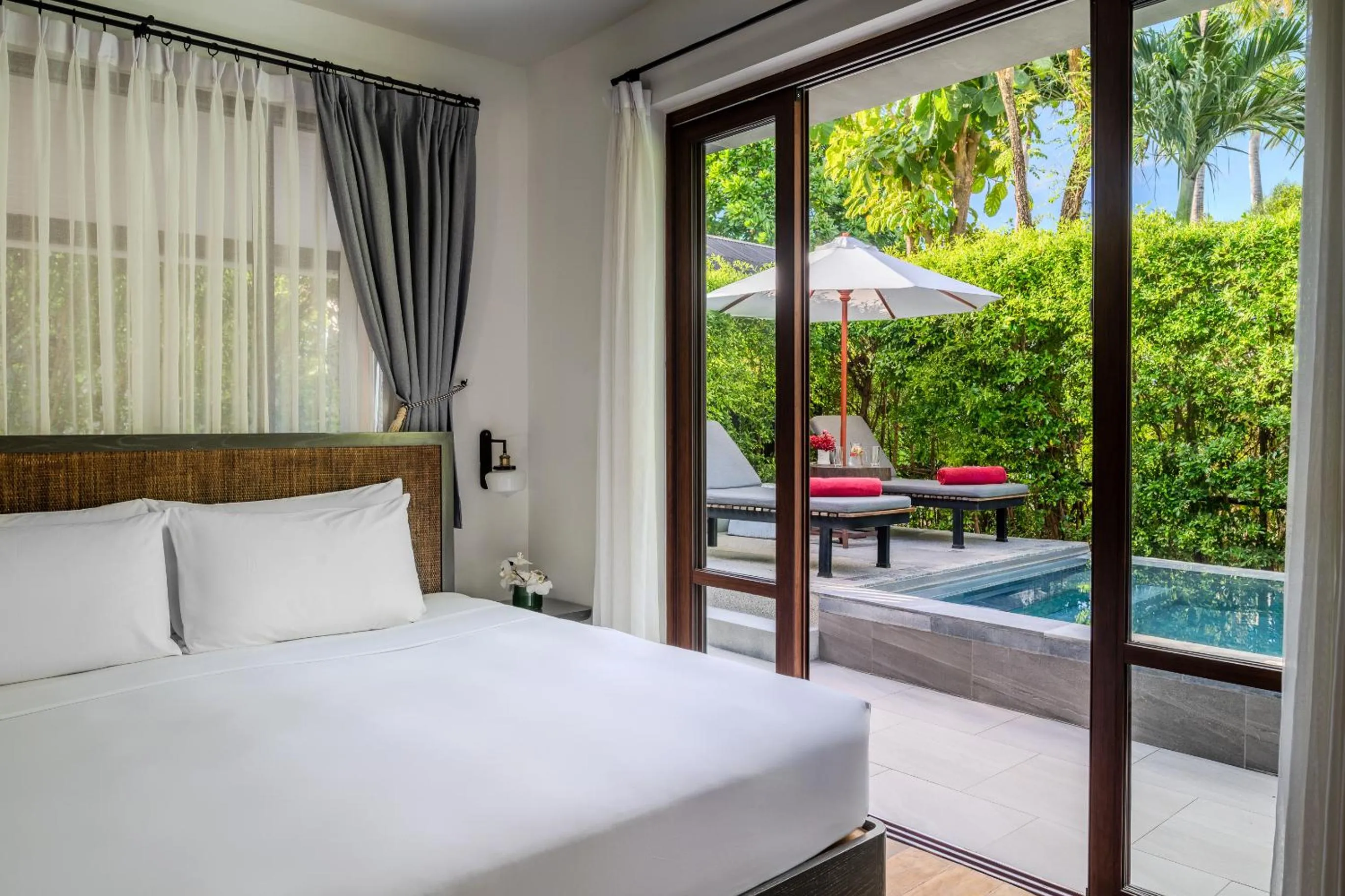 Bed in NH Collection Samui Peace Resort