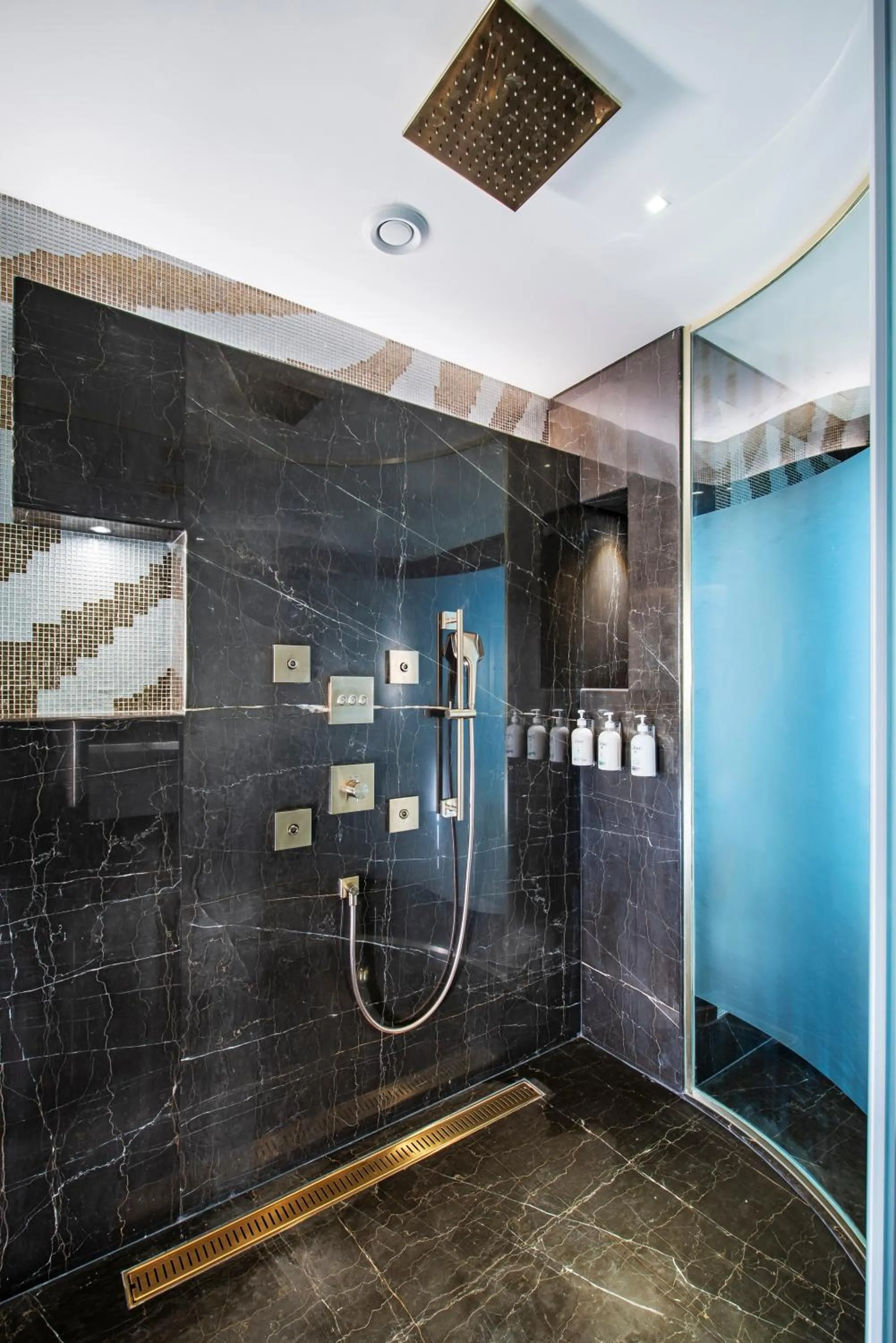 Shower in Radisson Blu Hotel & Suites GRT Chennai