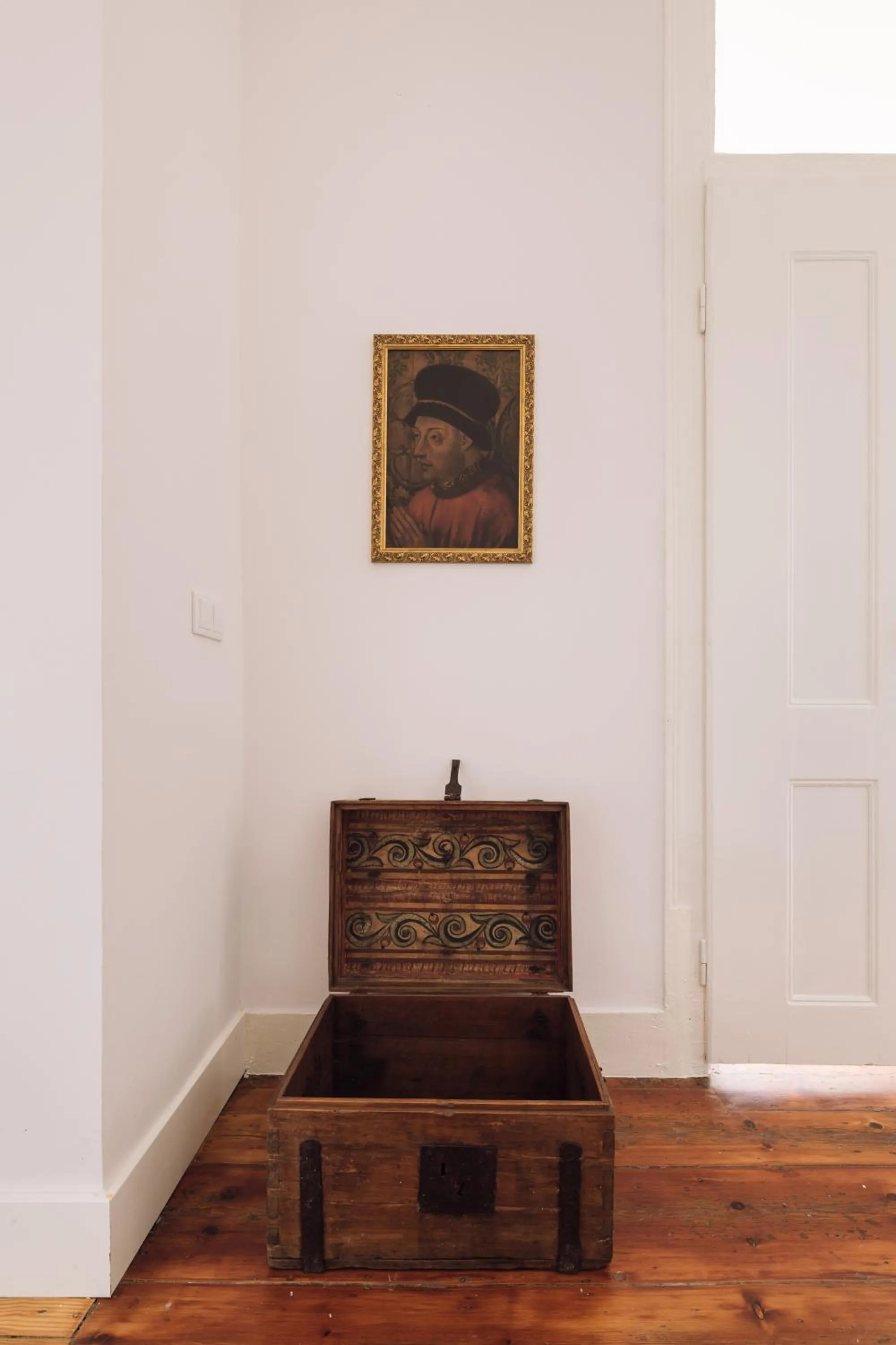 Living room in The Visionaire Apartments