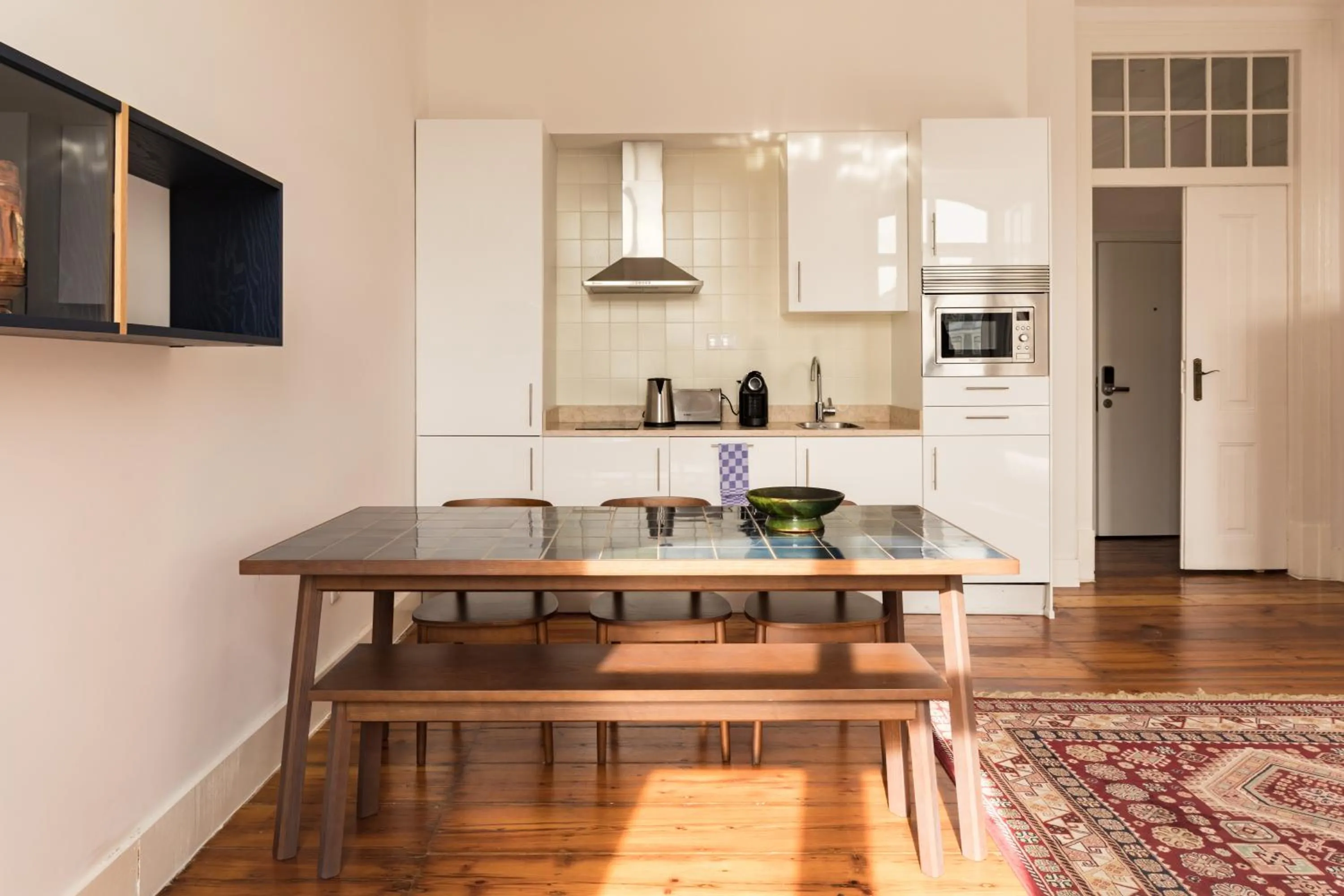 Coffee/tea facilities in The Visionaire Apartments