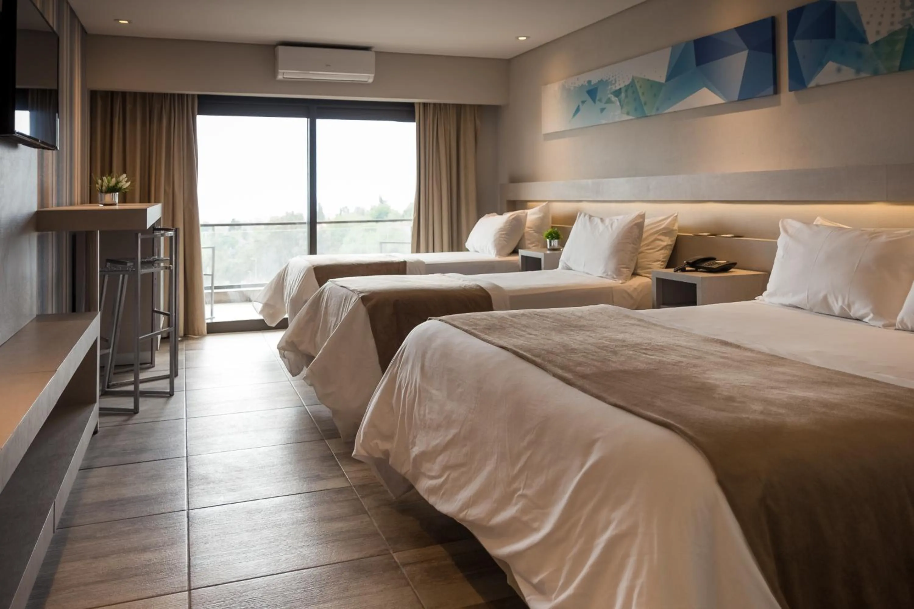 Bed in Eleton Resort & Spa