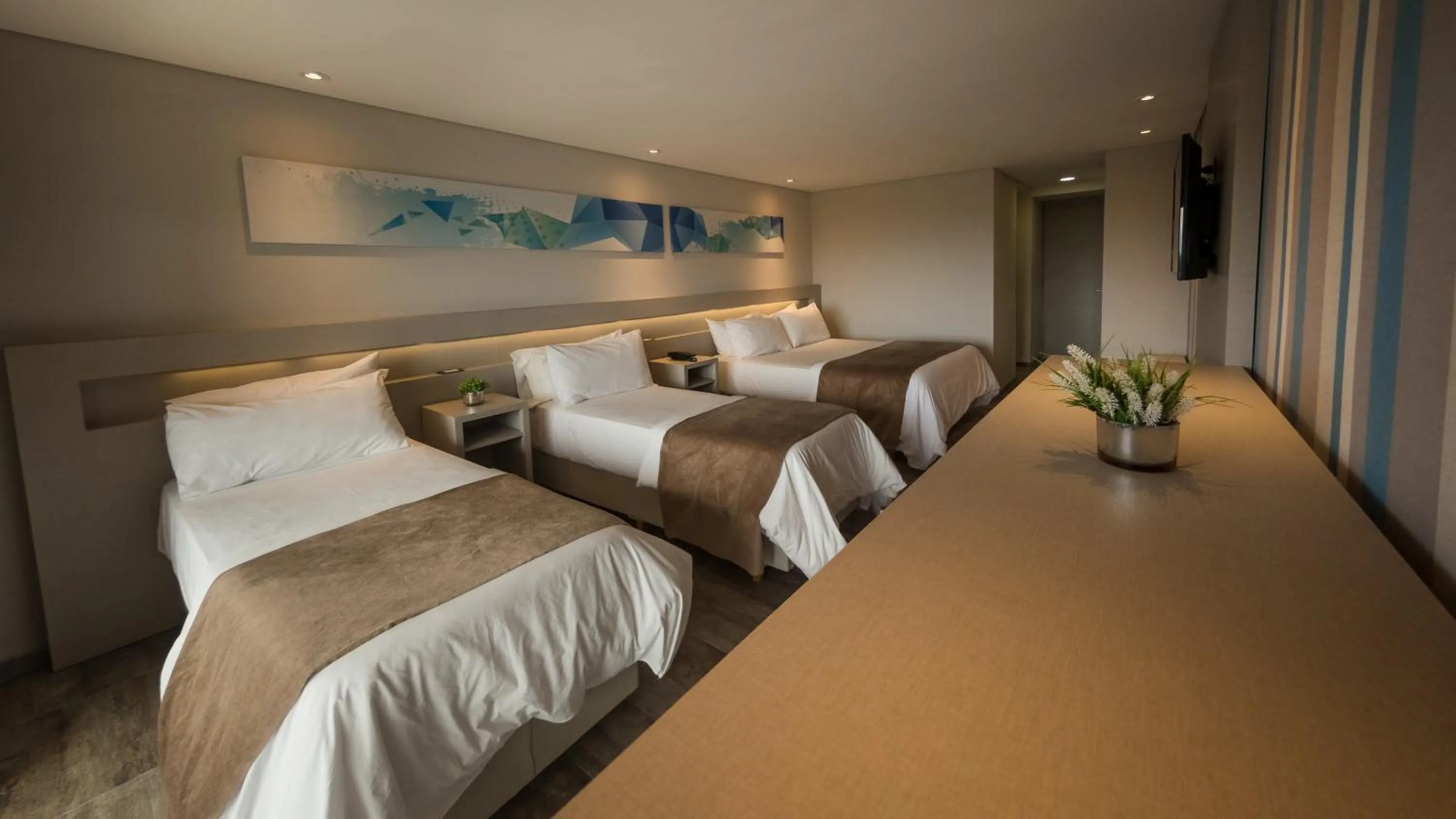 Bed in Eleton Resort & Spa