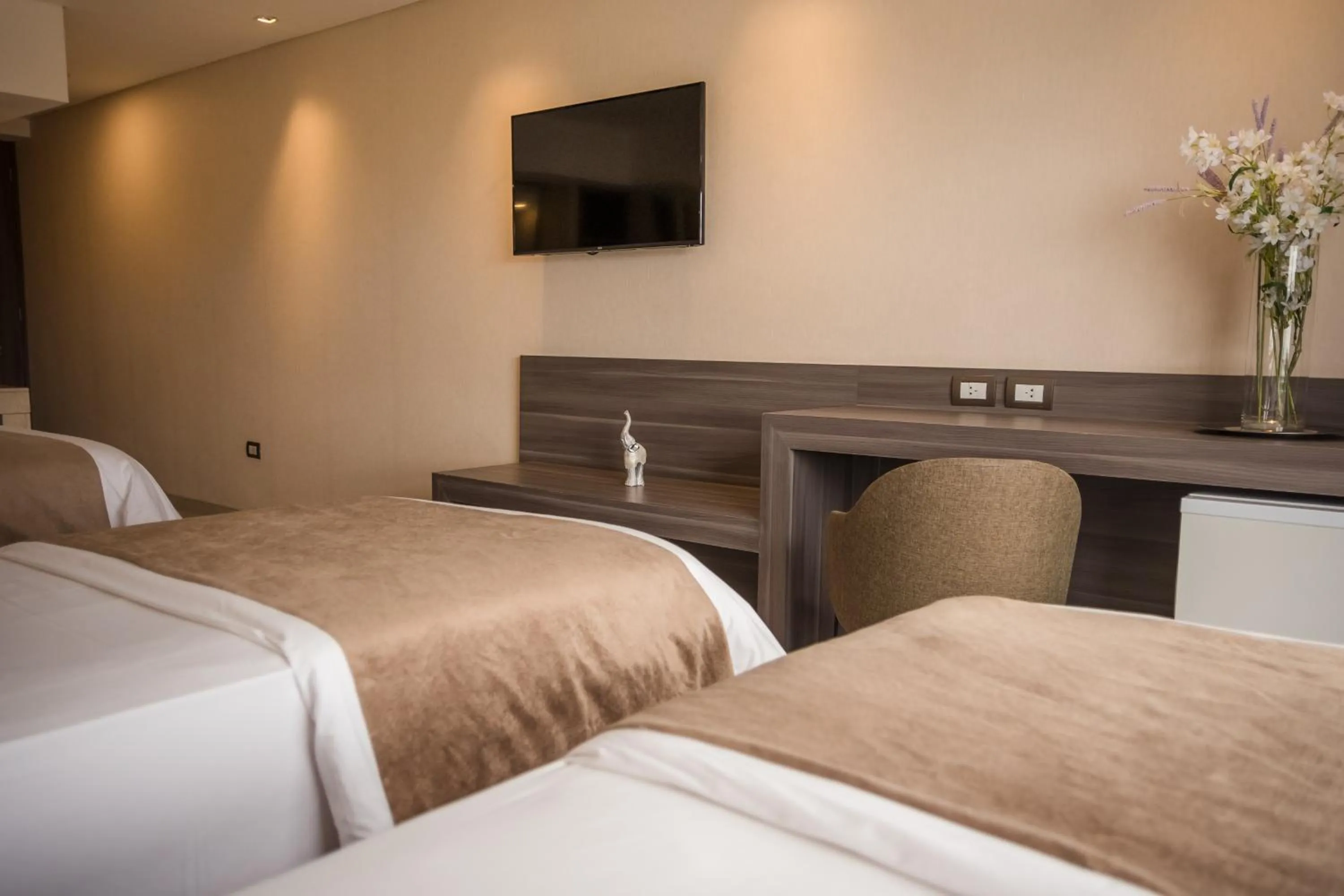 TV and multimedia, Bed in Eleton Resort & Spa