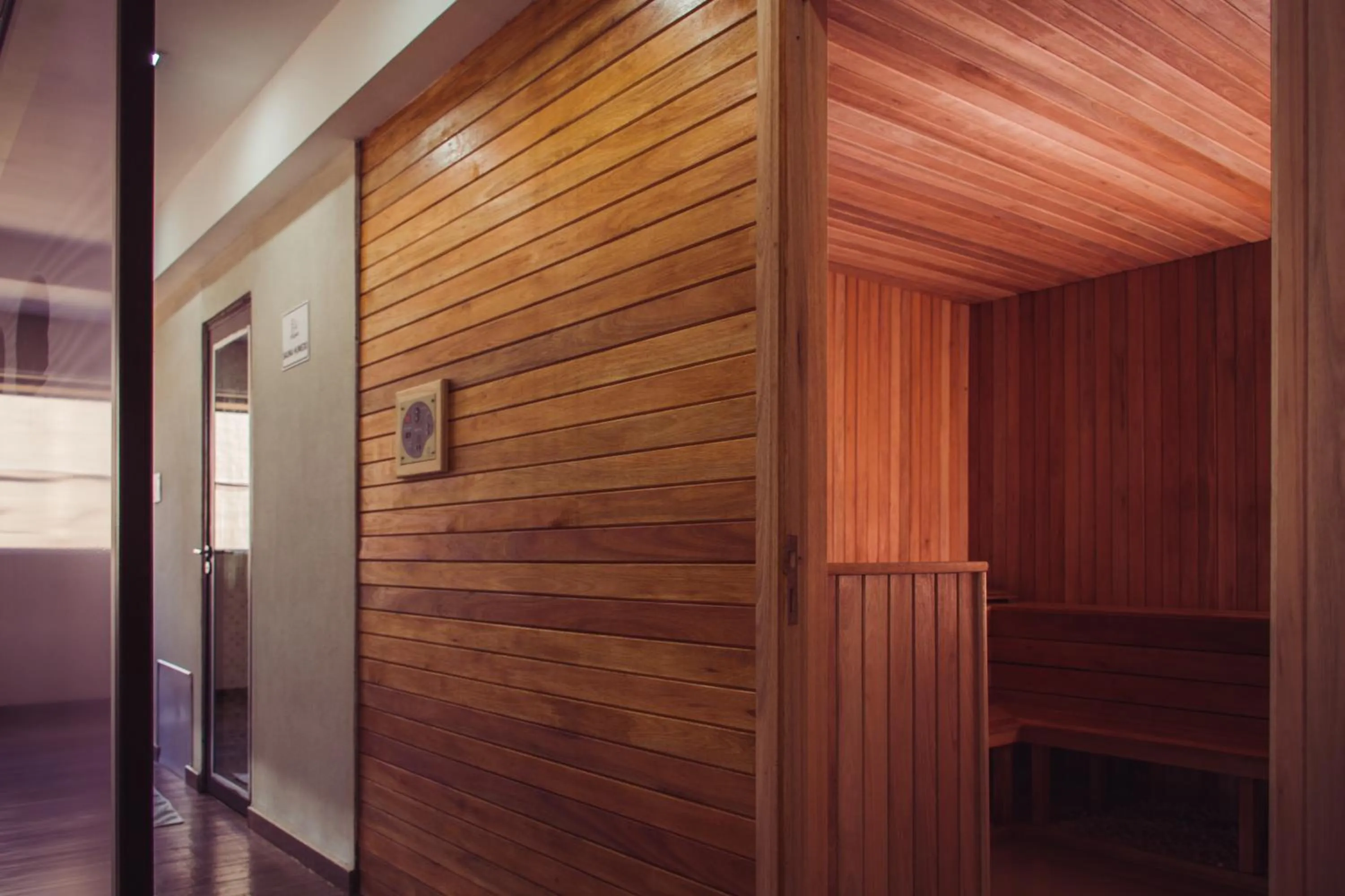 Sauna in Eleton Resort & Spa