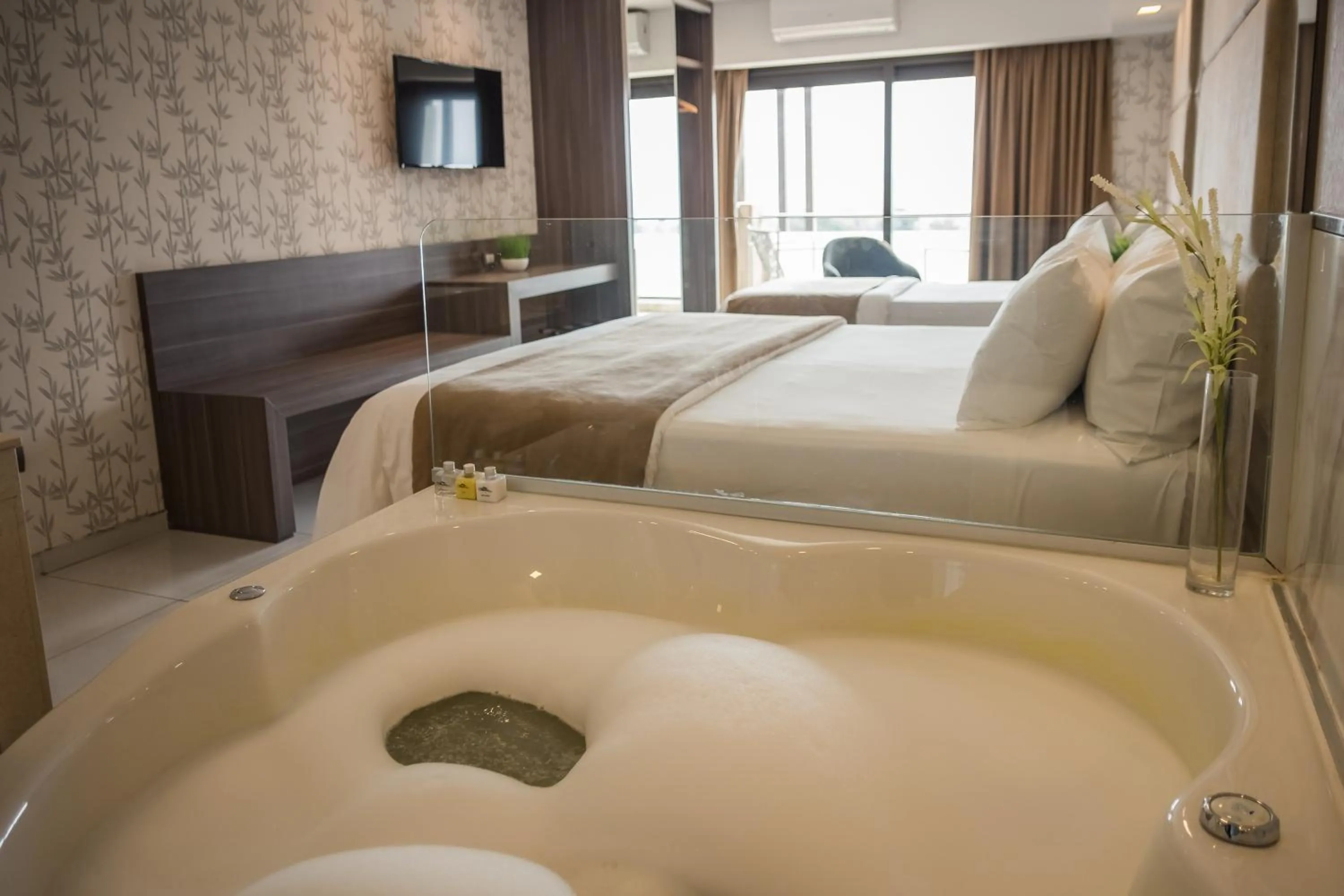 Bed in Eleton Resort & Spa