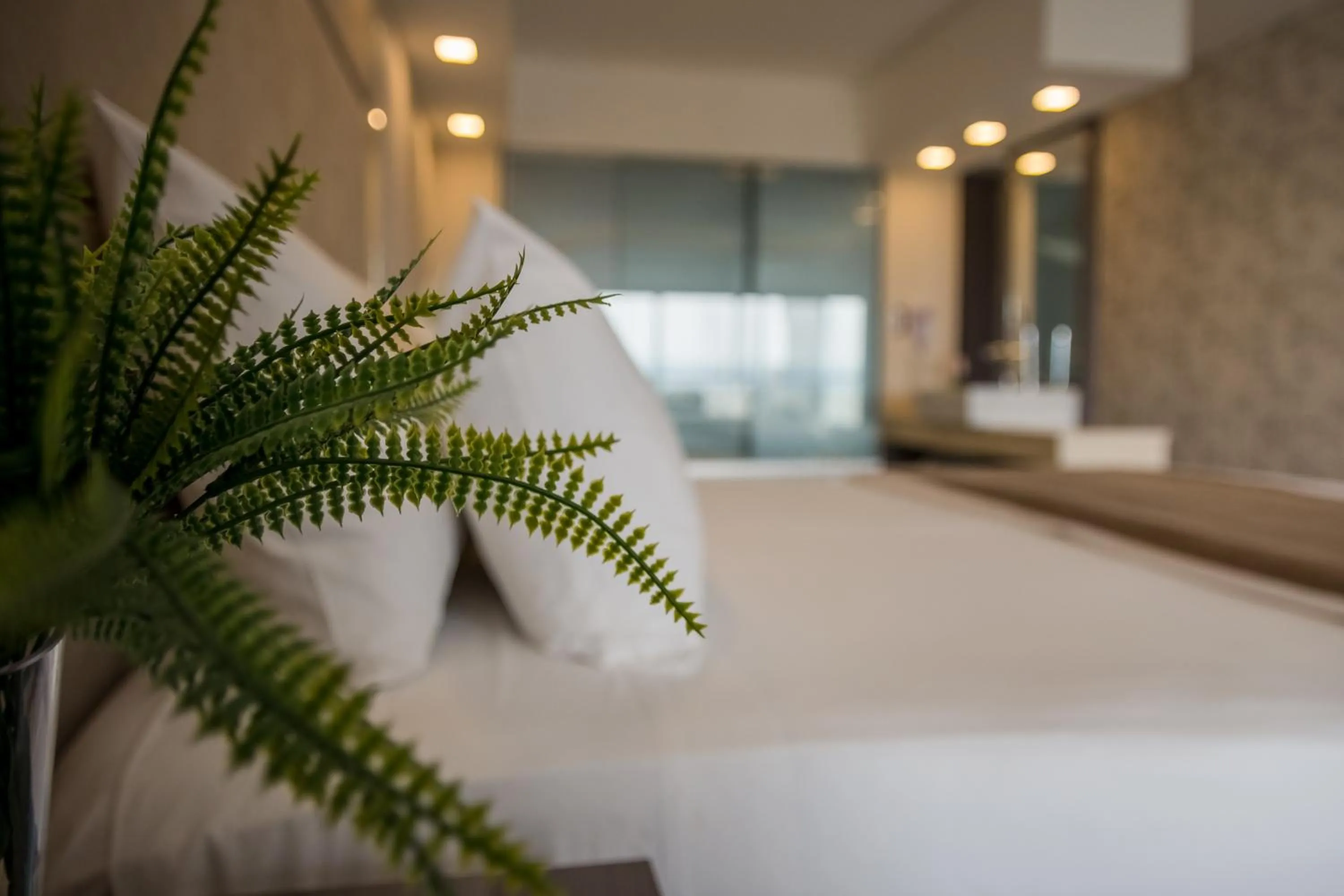 Bed in Eleton Resort & Spa