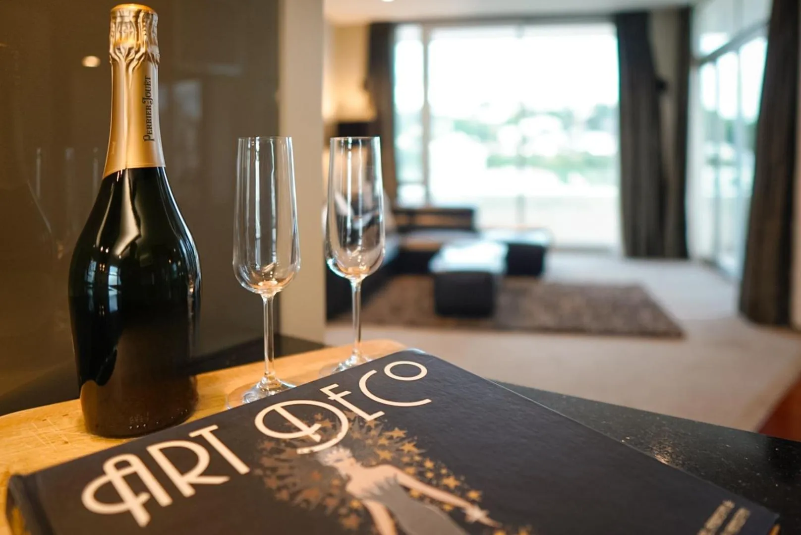 Bed in The Dome Boutique Apartments