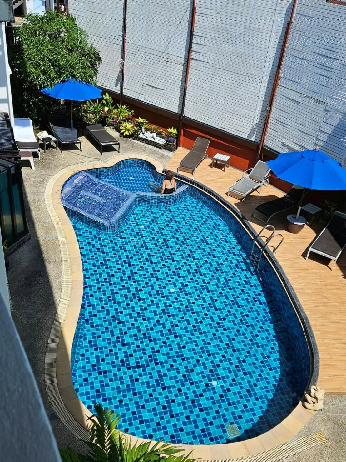 Swimming pool in The Album Loft